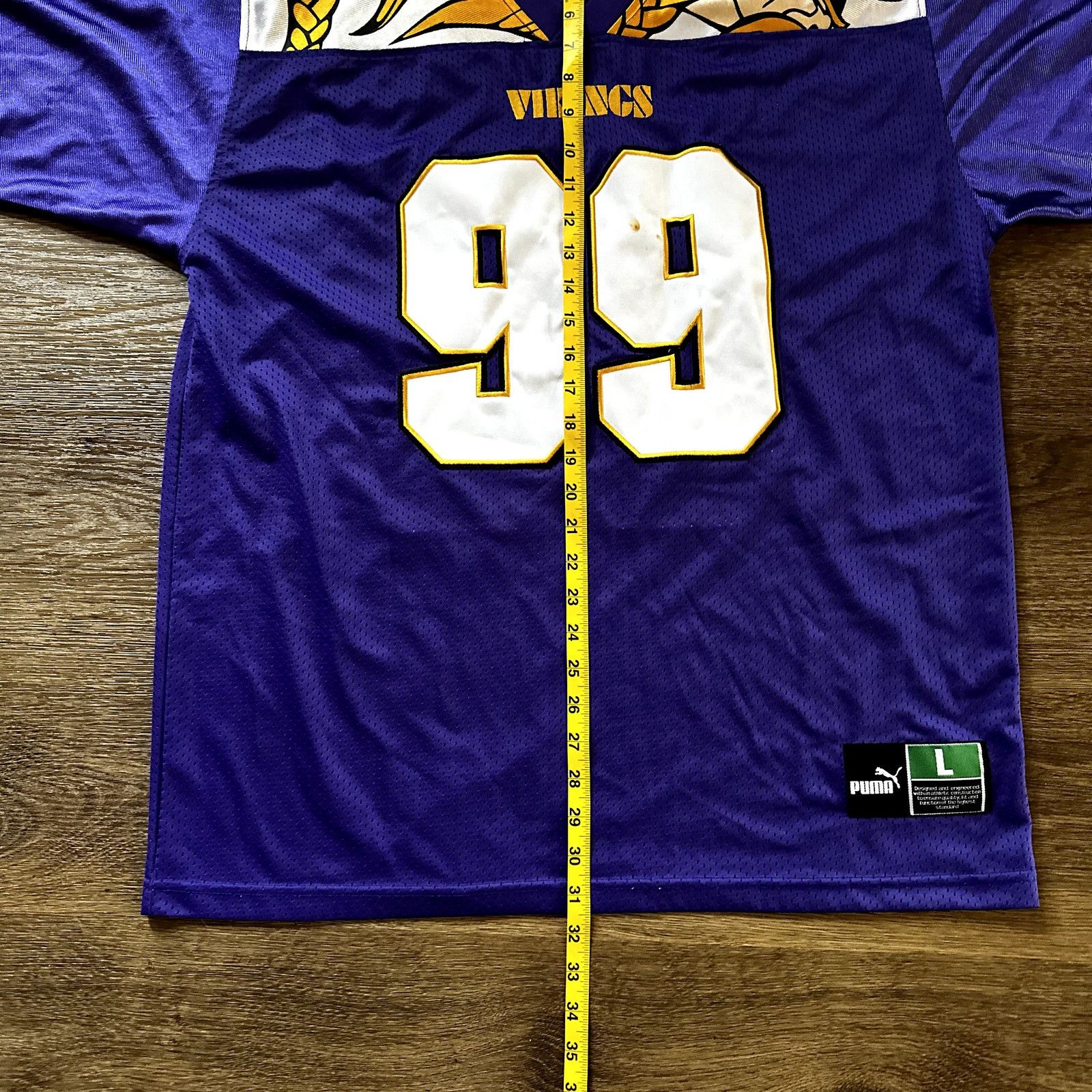 Puma Vintage Minnesota Vikings #99 Jersey Size US L / EU 52-54 / 3 - 3 Thumbnail