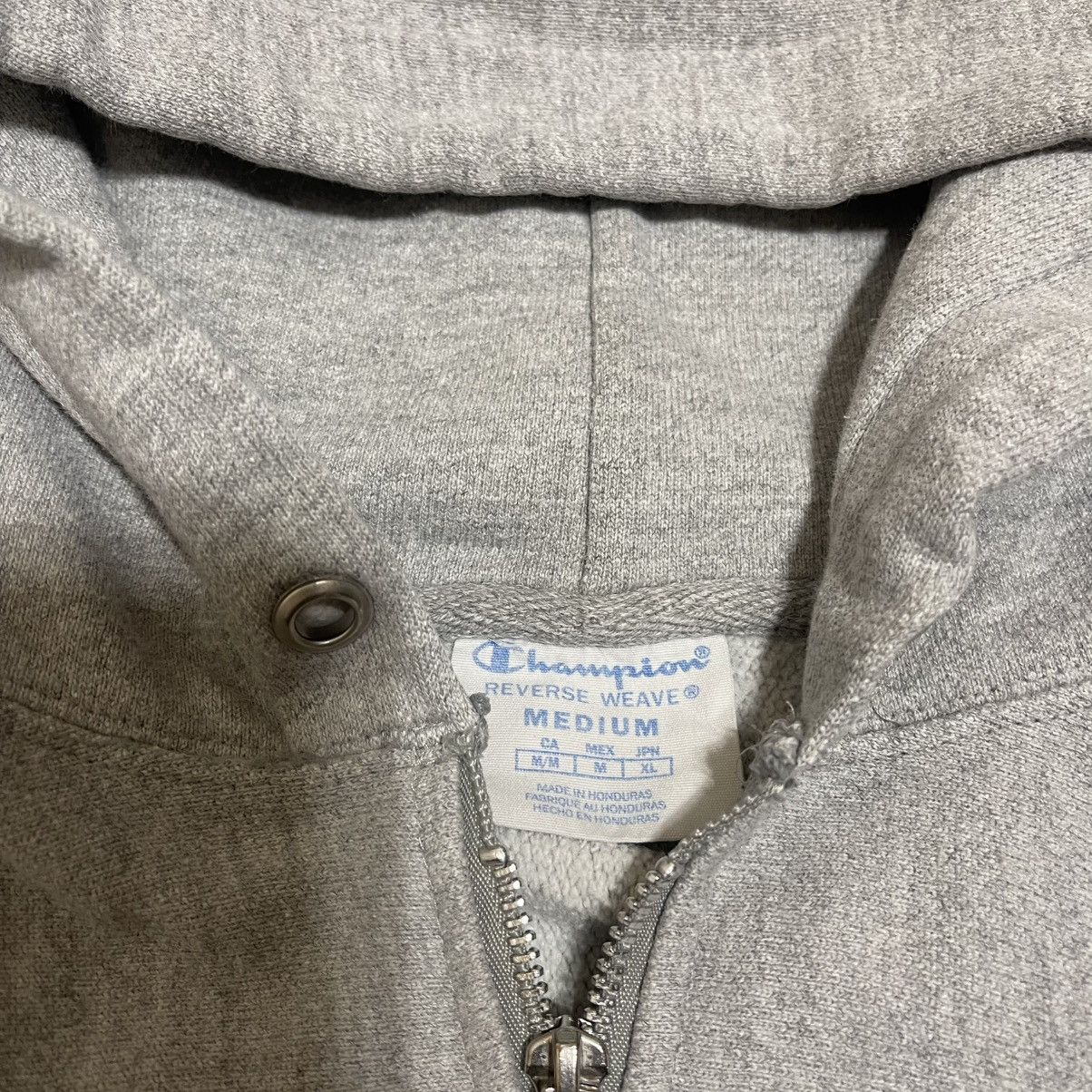 Champion Grey Champion reverse weave zip up hoodie Size US M / EU 48-50 / 2 - 7 Thumbnail