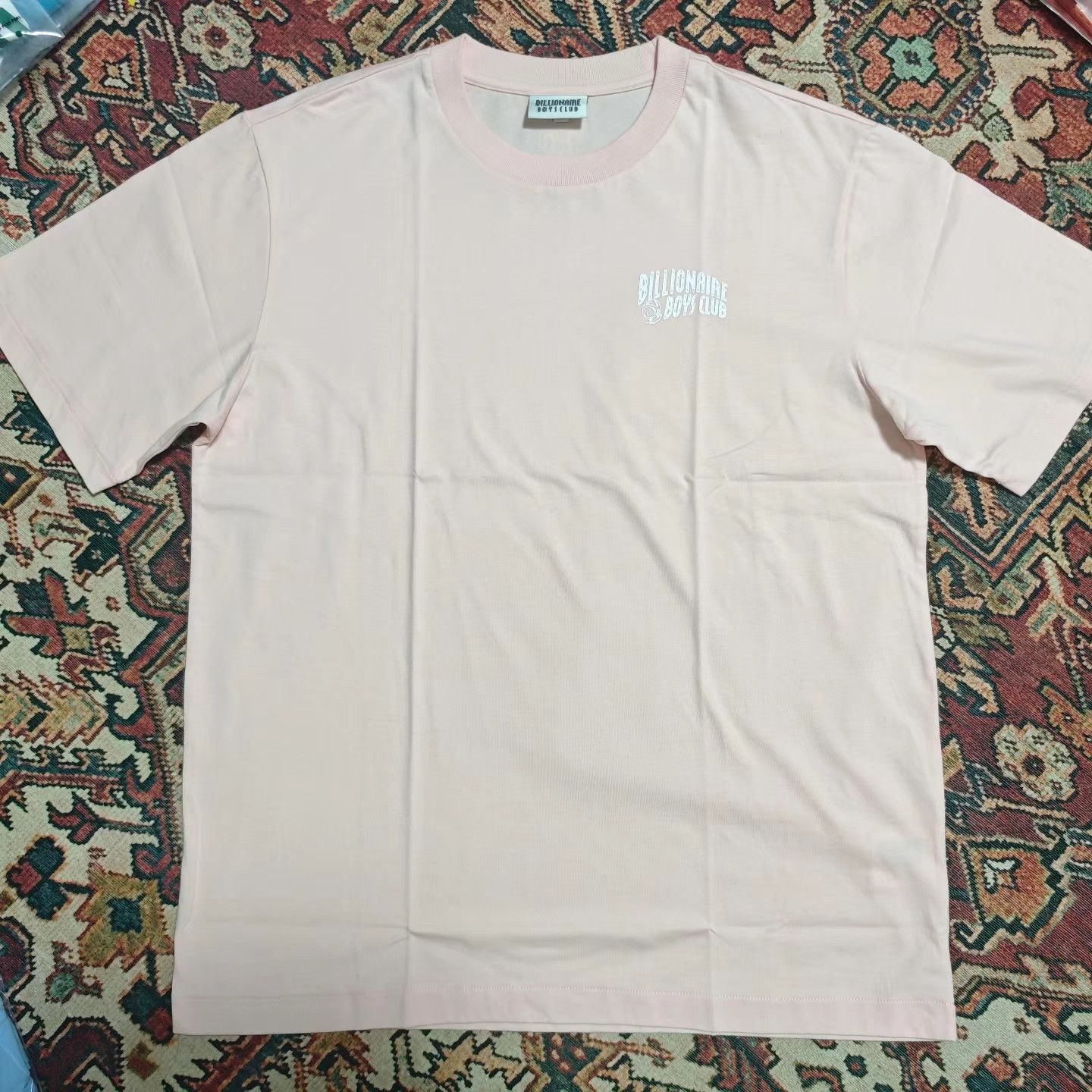 Billionaire Boys Club Billionaire Boys Club light pink short-sleeve t-shirt Size US L / EU 52-54 / 3 - 1 Thumbnail