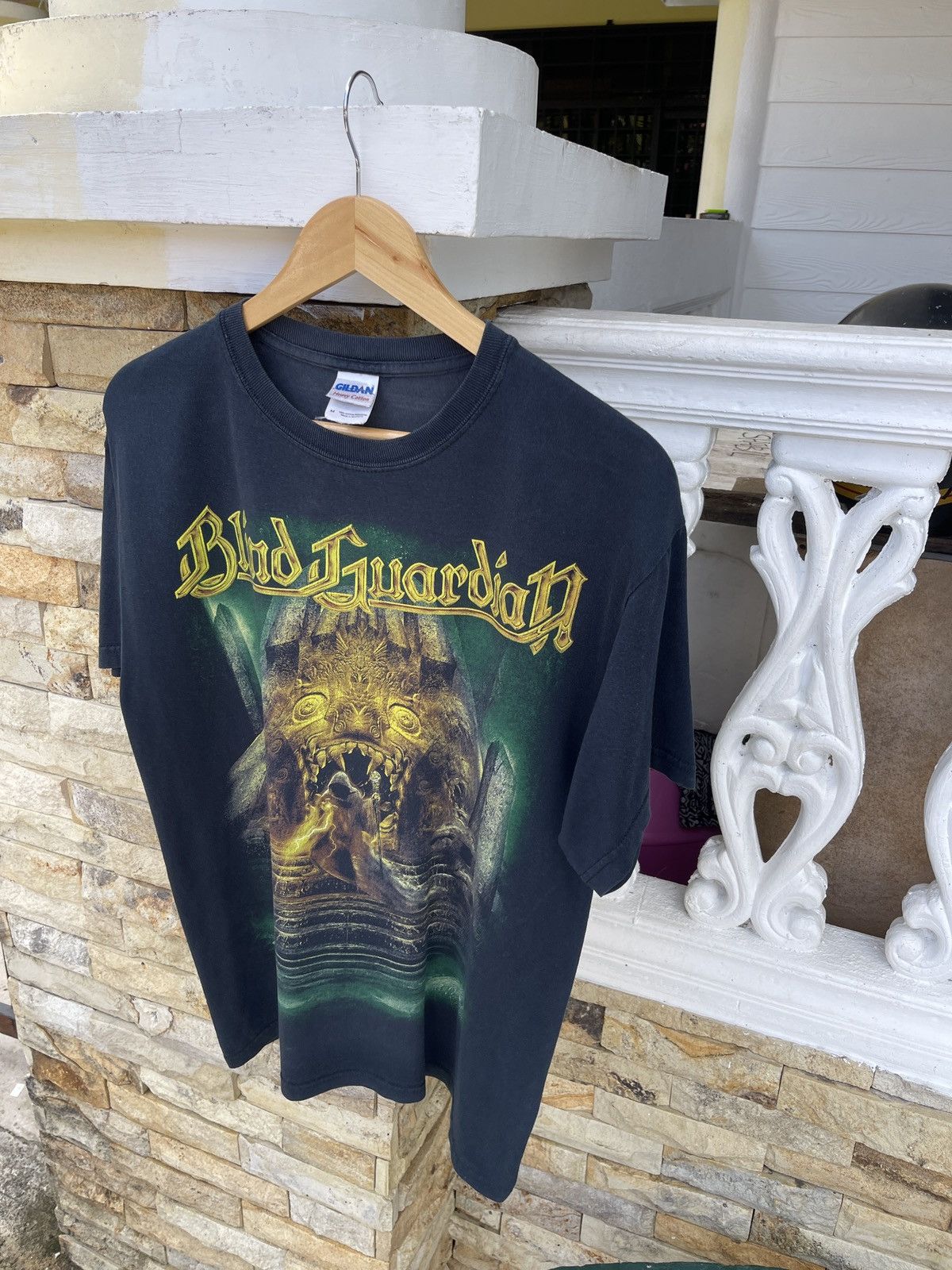 Band Tees Sun Faded🔥Vintage Y2K BLIND GUARDIAN Rock Band Tee Size US M / EU 48-50 / 2 - 5 Thumbnail
