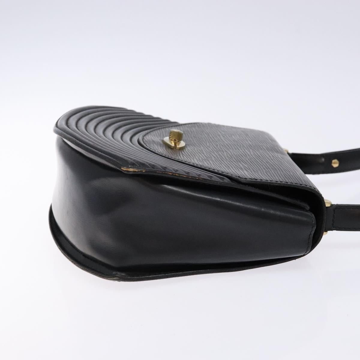 Louis Vuitton LOUIS VUITTON Epi Tilsitt Shoulder Bag Black M52482 Size ONE SIZE - 4 Thumbnail