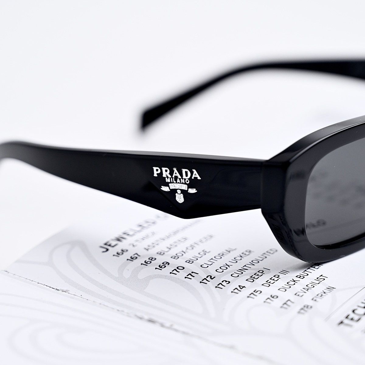 Prada PRADA 0PR B06S SUNGLASSES Size ONE SIZE - 10 Thumbnail