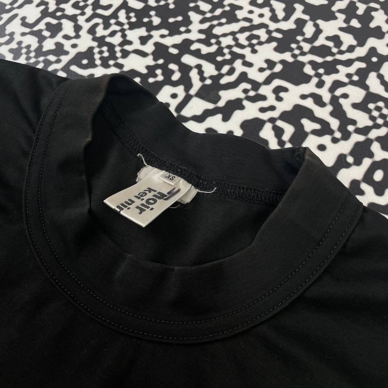 Noir Kei Ninomiya Vintage Y2K Noir Kei Ninomiya Comme Des Garcons JPG T-shirt Size US XS / EU 42 / 0 - 11 Thumbnail