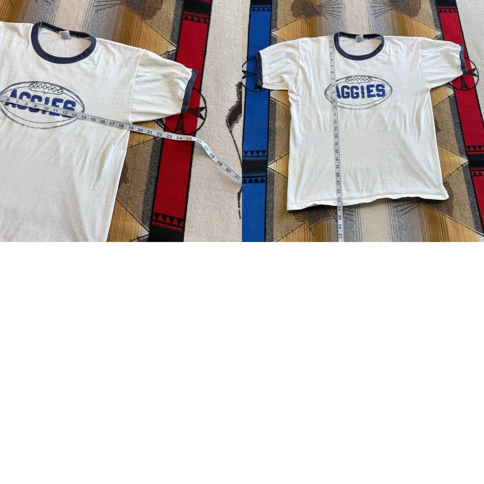 Russell Athletic VINTAGE 70s Russell Athletic Football Shirt White Size S Made In USA Mens Size US S / EU 44-46 / 1 - 8 Thumbnail