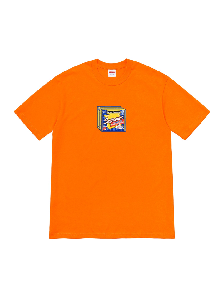 Supreme NEVER WORN* Supreme FW19 Cheese Tee Orange Size US S / EU 44-46 / 1 - 6 Thumbnail