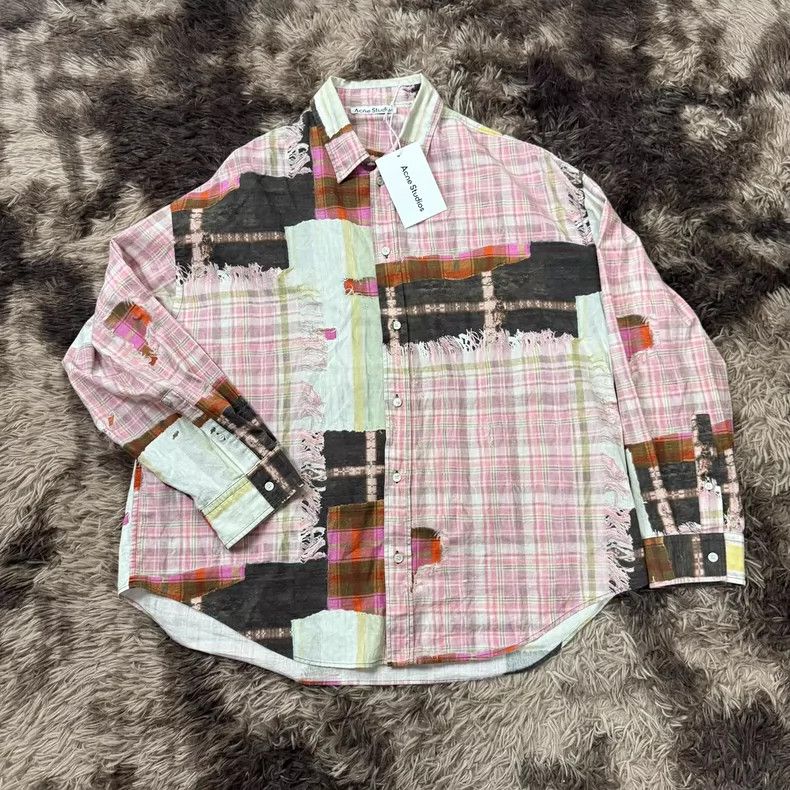 Acne Studios Acne Studios 24SS 3D Print Shirt Size US M / EU 48-50 / 2 - 1 Thumbnail