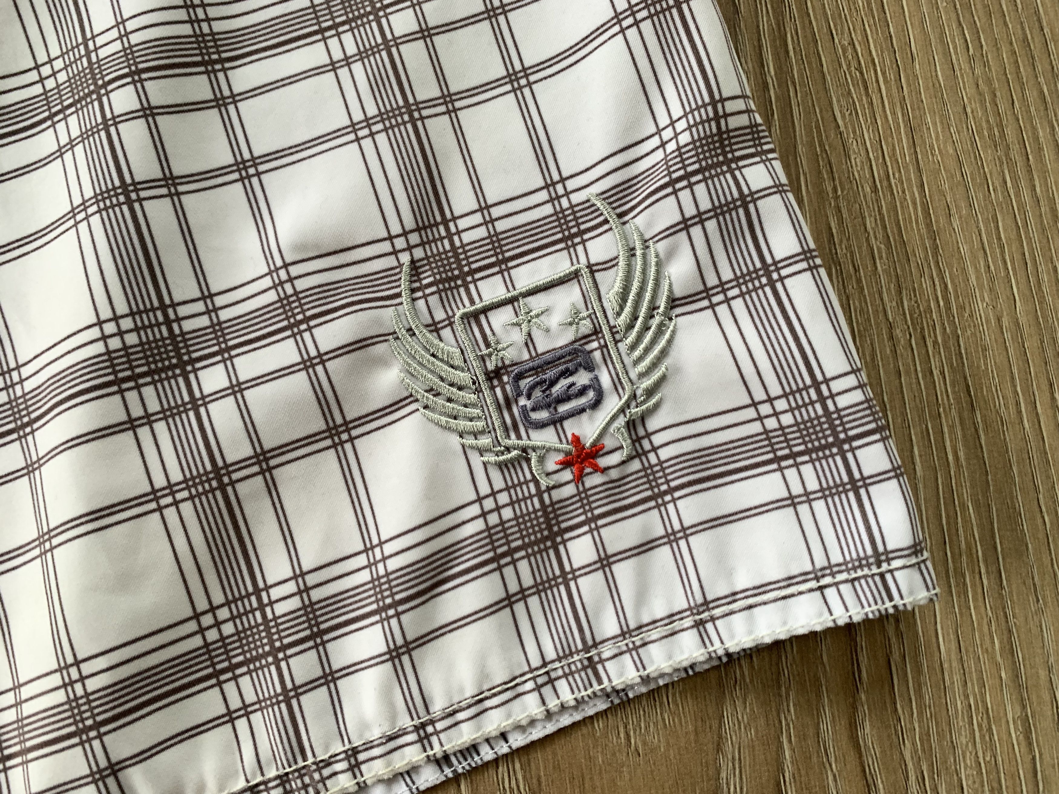 Billabong × Vintage Rare Vintage Billabong Men's Plaid Swim Shorts Size US 38 / EU 54 - 5 Thumbnail