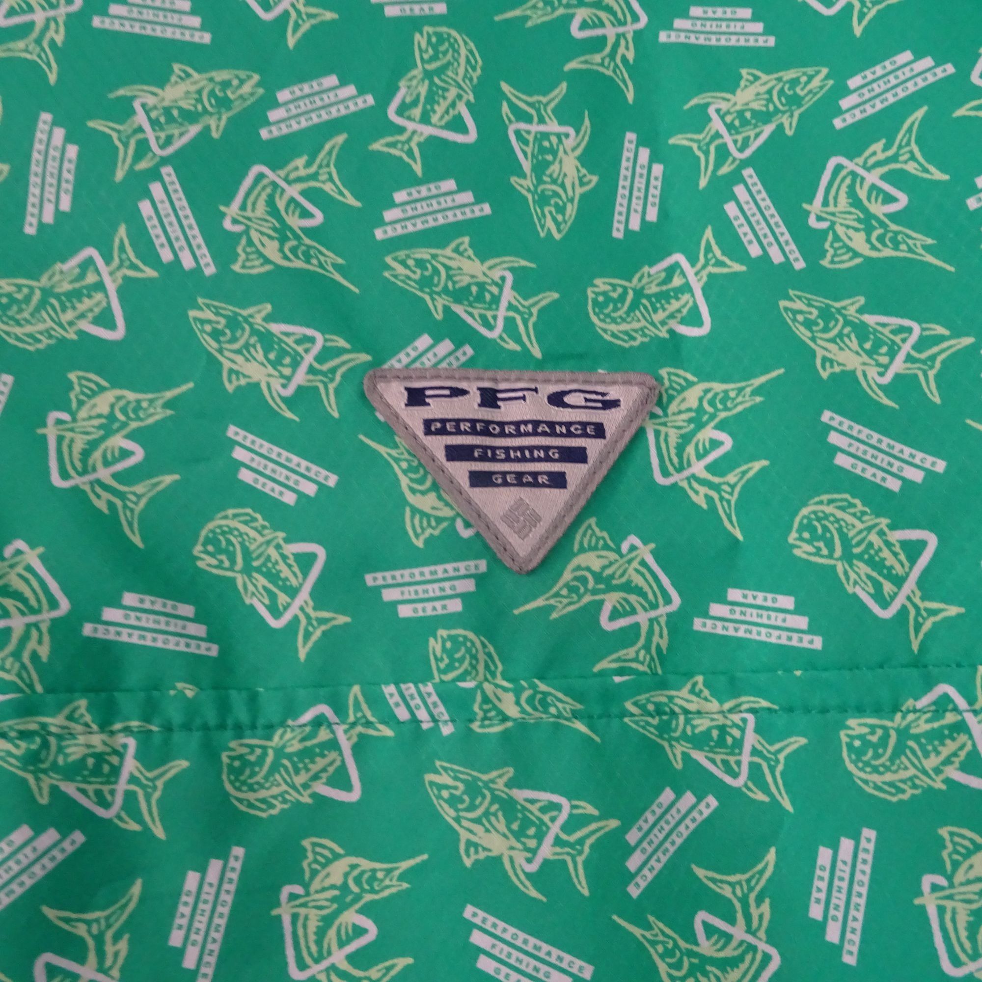 Columbia Columbia PFG Mens Green Fishing Shirt Size S Short Sleeve Size US S / EU 44-46 / 1 - 4 Thumbnail