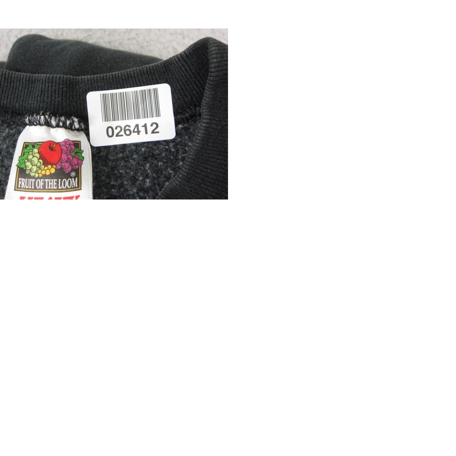 Fruit Of The Loom VINTAGE Fruit of the Loom Sweatshirt Mens L Black 90s Parade Y2K Biker Bears Motor Shirt Pullover Crew Neck Cotton Polyester Fleece All Seasons Size US L / EU 52-54 / 3 - 9 Thumbnail