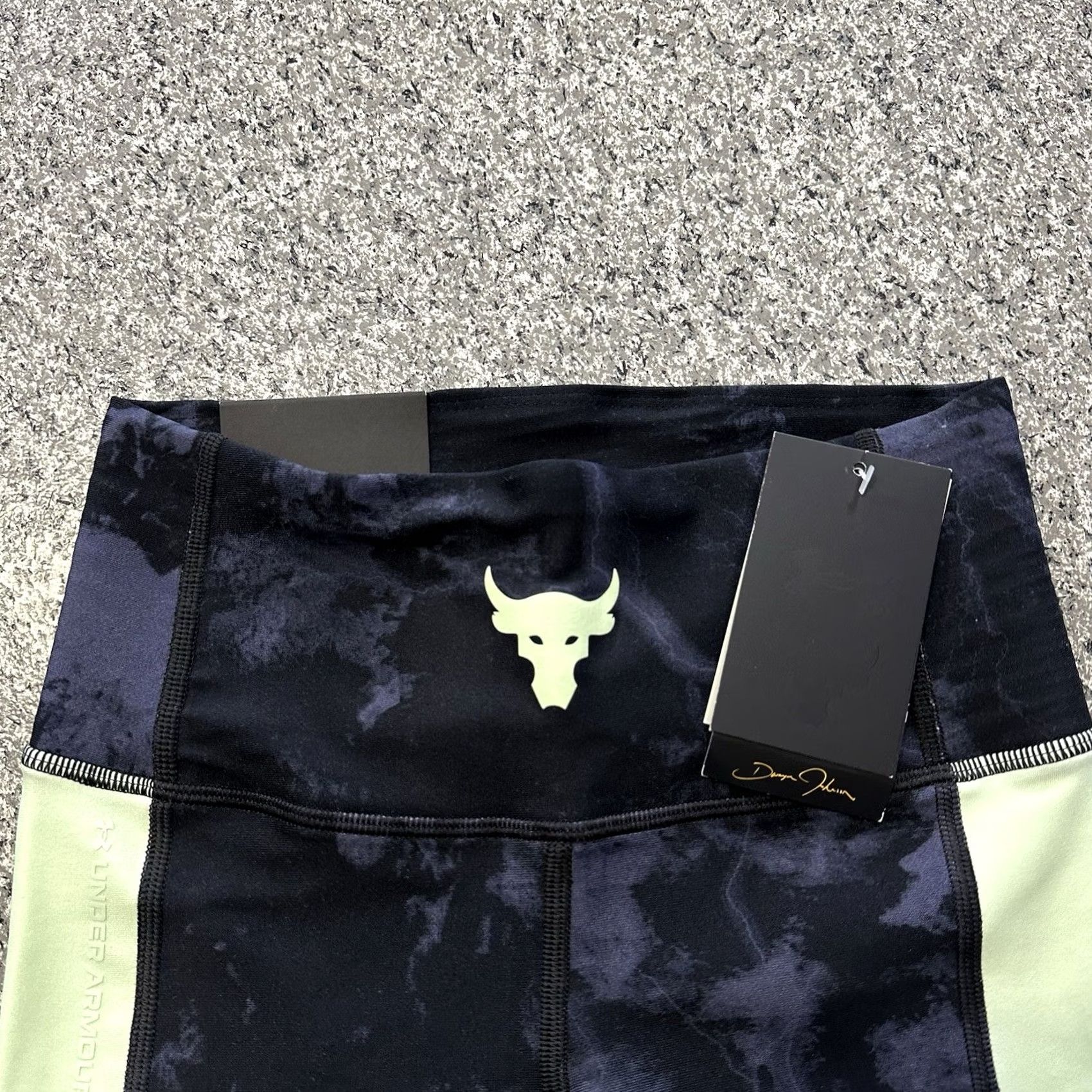 Under Armour Under Armour Project Rock Tight Womens XS High Rise Ankle Legging Gym Training Size 26" / US 2 / IT 38 - 3 Thumbnail