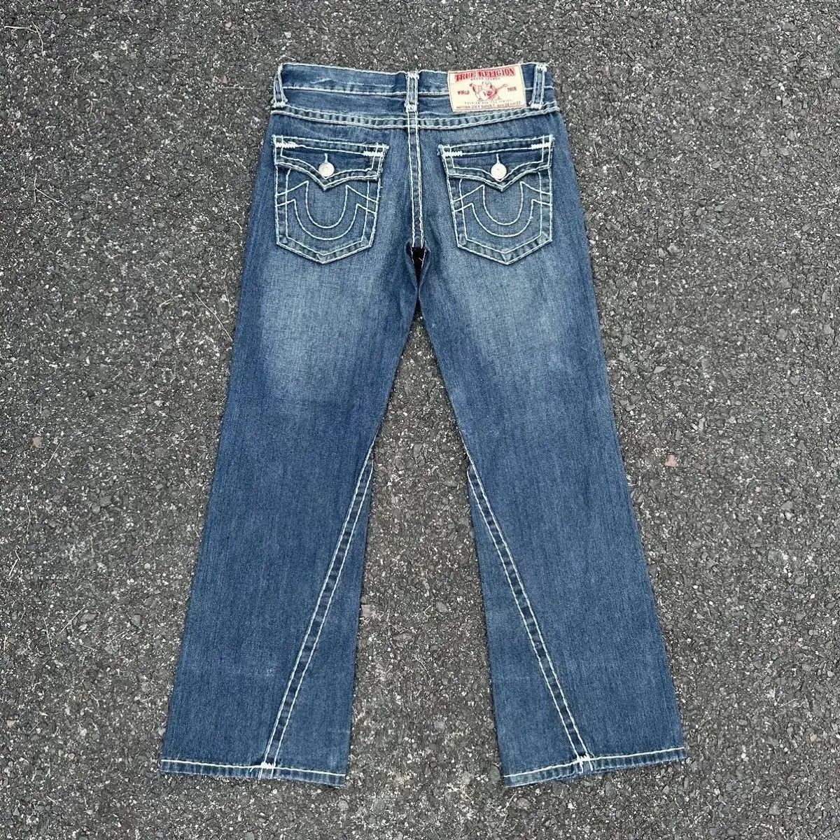 True Religion VINTAGE TRUE RELIGION JEANS BIG STITCH DENIM VERY RARE PANTS Size US 34 / EU 50 - 11 Thumbnail