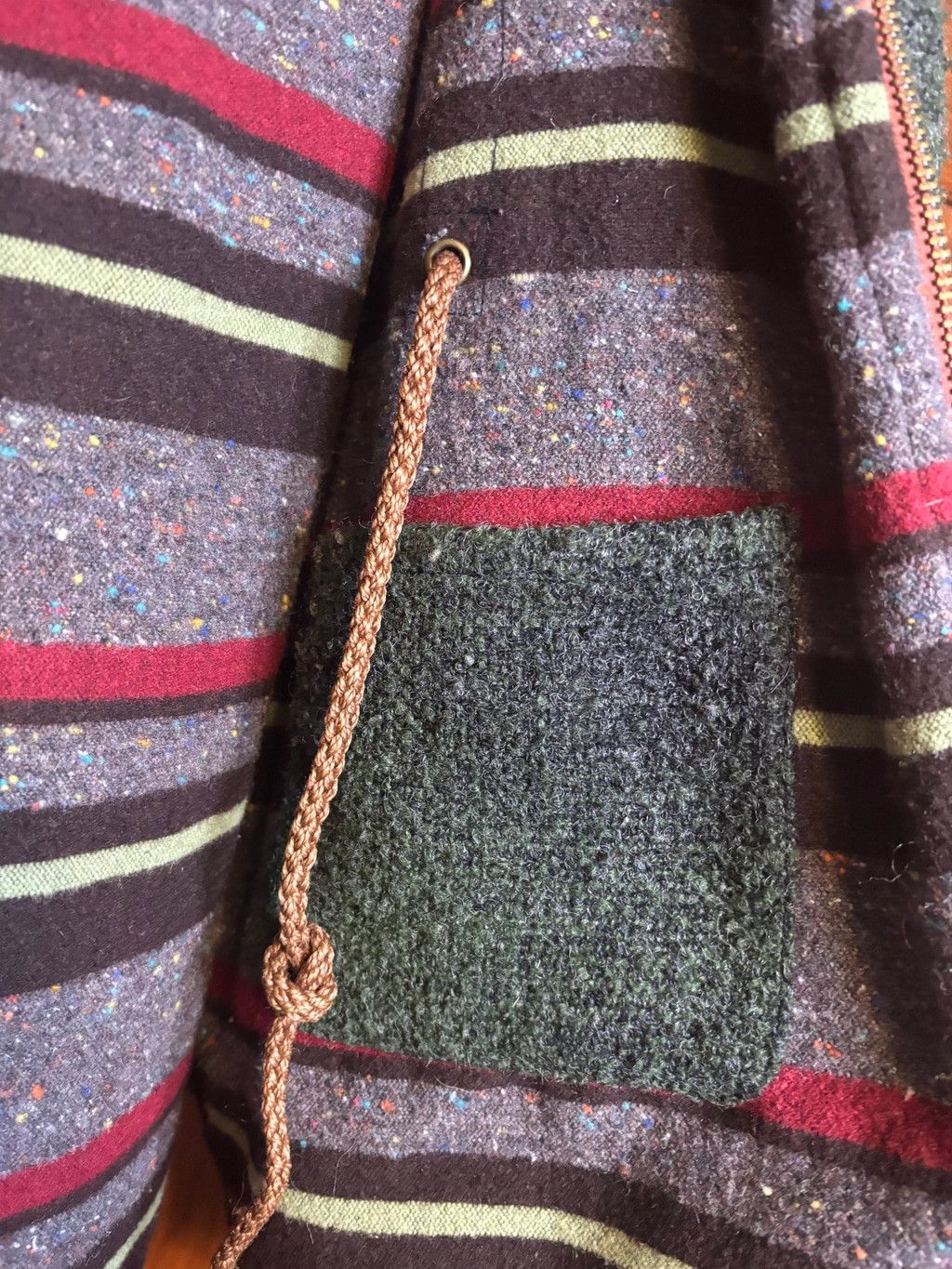 The Unbranded Brand Artisan de Luxe Toggle Coat Faux Fur Hood Green M Size US M / EU 48-50 / 2 - 18 Thumbnail