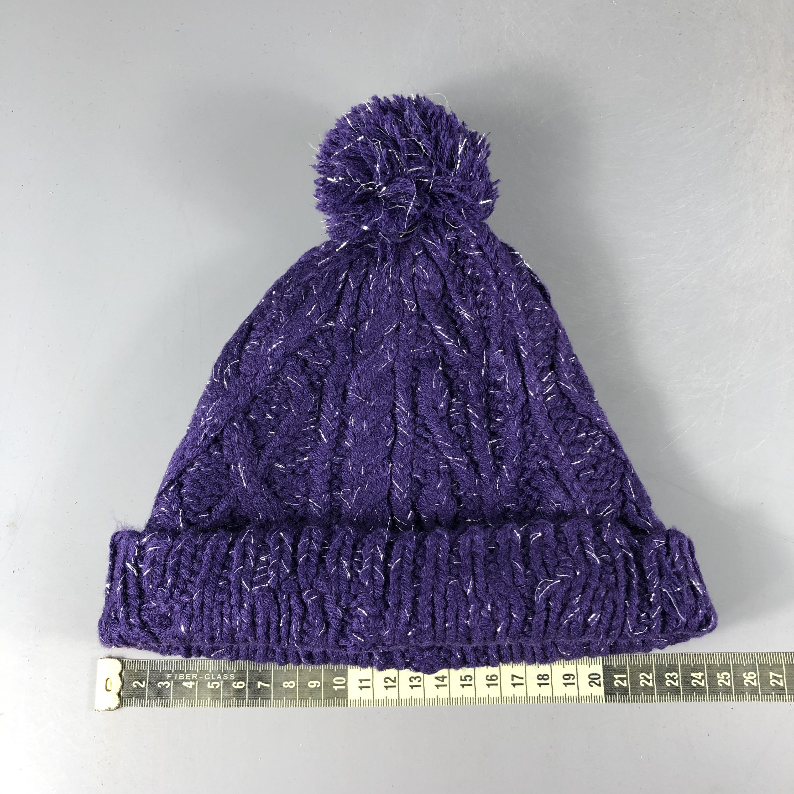 Japanese Brand × Vintage Japanese Brand Aran Isle Beanie Snow Hat Snow Cap -D940 Size ONE SIZE - 3 Thumbnail