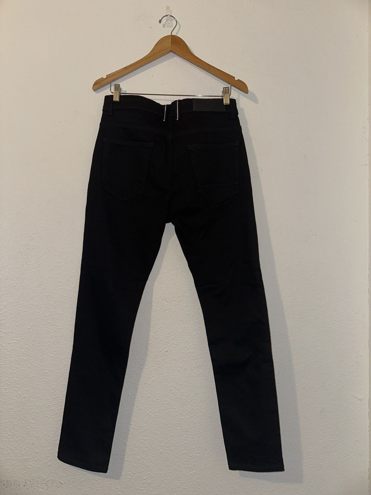 Zara Zara jet black skinny jeans Size US 31 - 1 Thumbnail