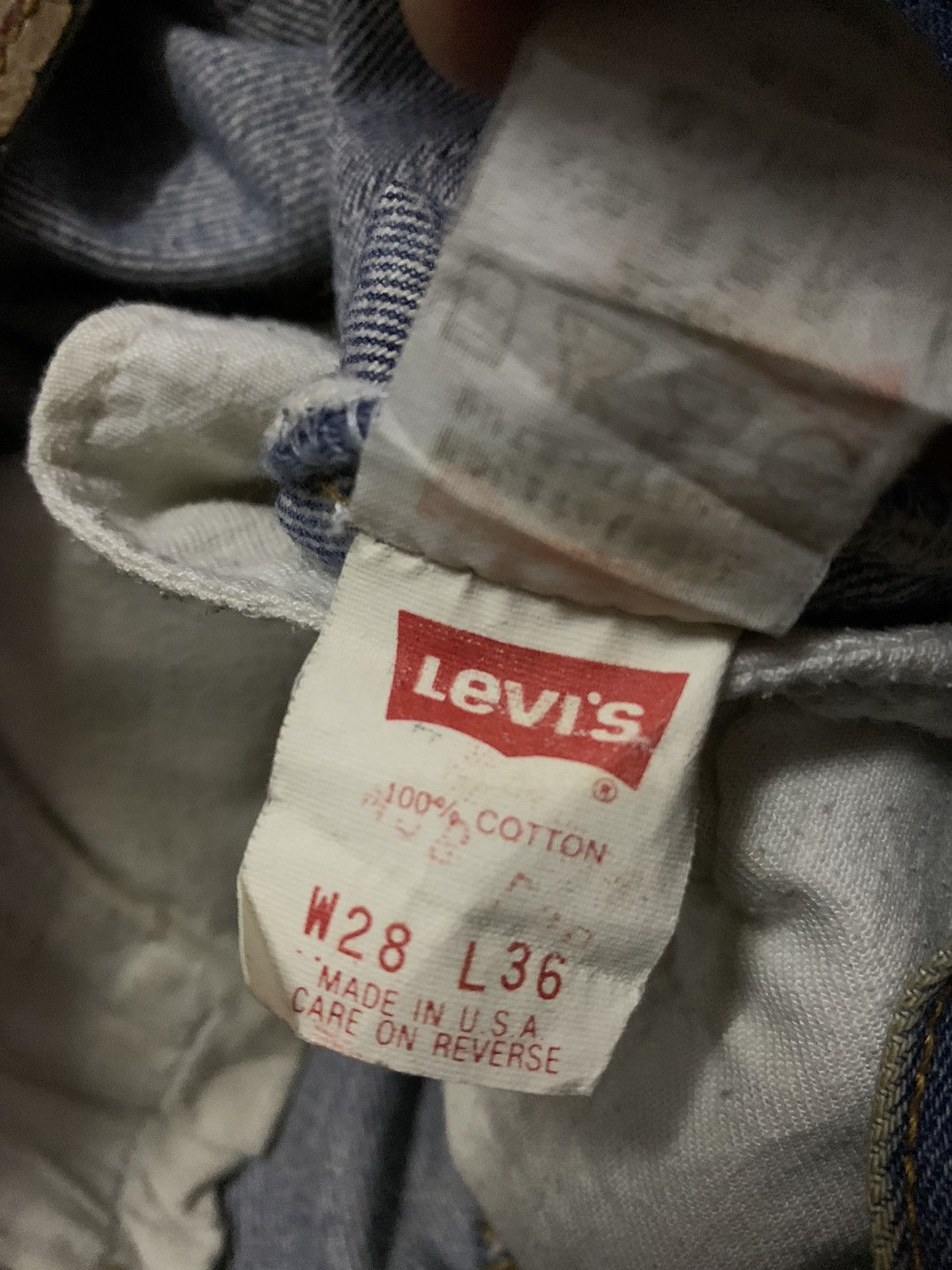Levi's Vintage Clothing 💥Vintage Levi’s 501xx Denim Size US 26 / EU 42 - 10 Thumbnail