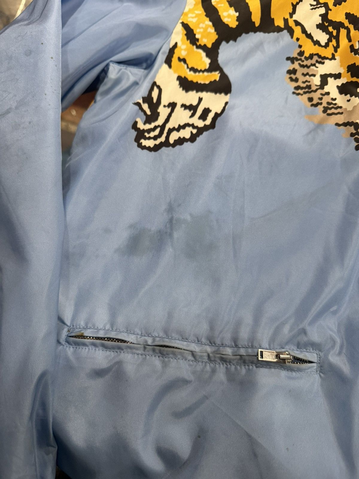 Gucci Gucci Tiger Stripe Windbreaker Size US L / EU 52-54 / 3 - 8 Thumbnail