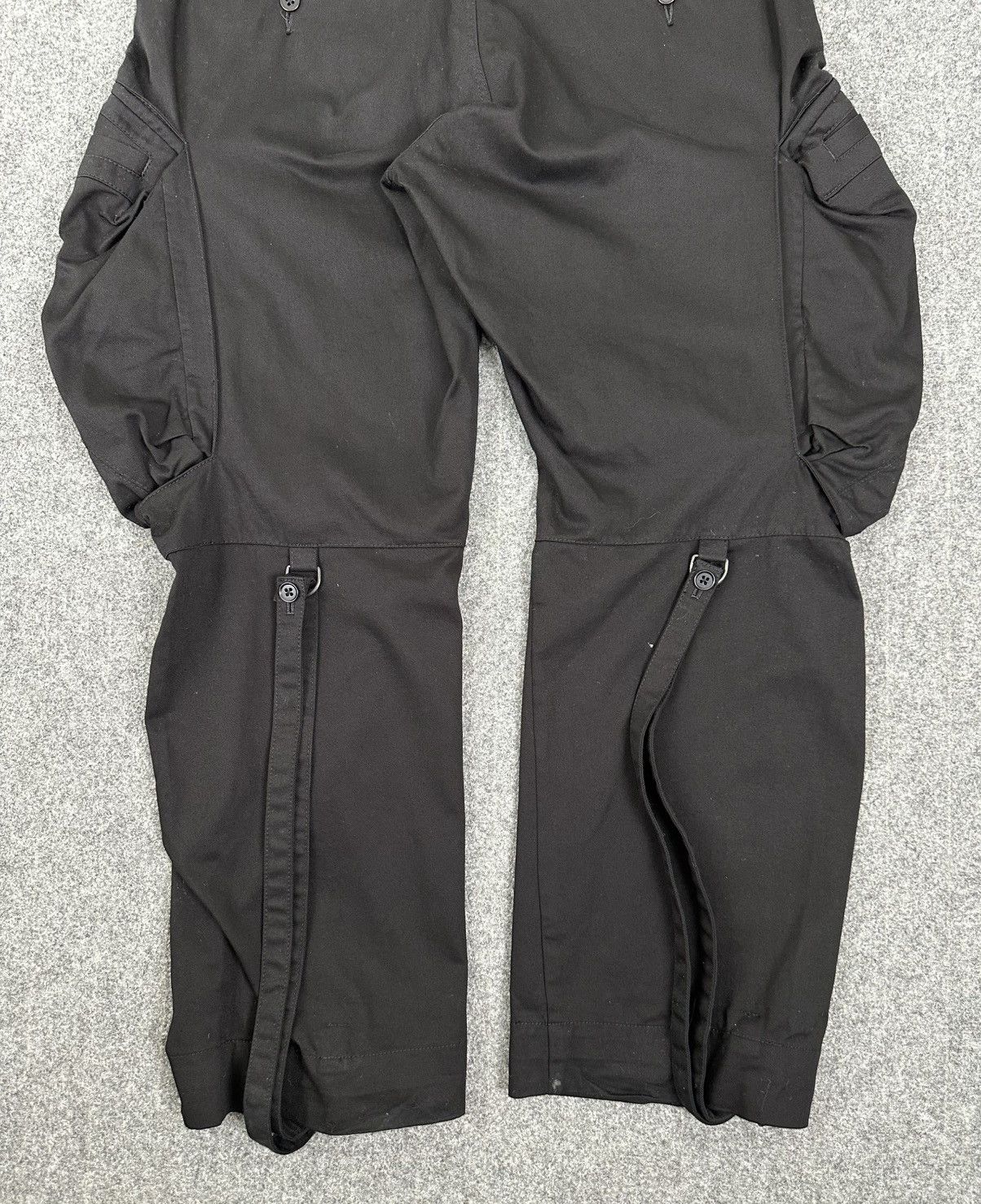 Y's × Yohji Yamamoto Yohji Yamamoto - Y’s S/S01 “Bomb” Parachute Cargo Jumpsuit Size US 33 - 6 Thumbnail