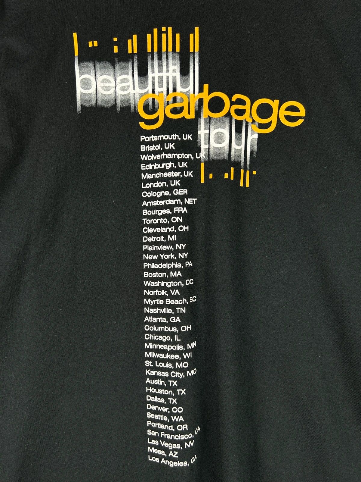 Giant × Vintage Beautiful Garbage Tour concert vintage tee from 00s big logo Size US XL / EU 56 / 4 - 5 Thumbnail