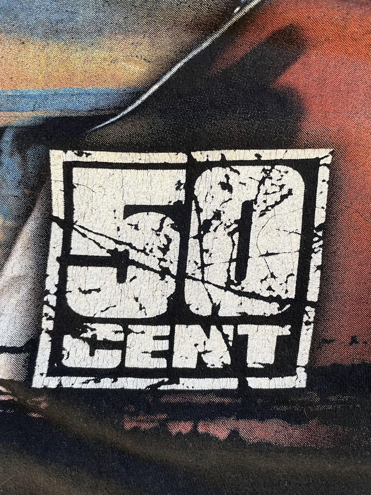50 Cent × Rap Tees × Vintage Vintage 50 Cent G-Unit T-Shirt Rap Tee Size US M / EU 48-50 / 2 - 5 Thumbnail
