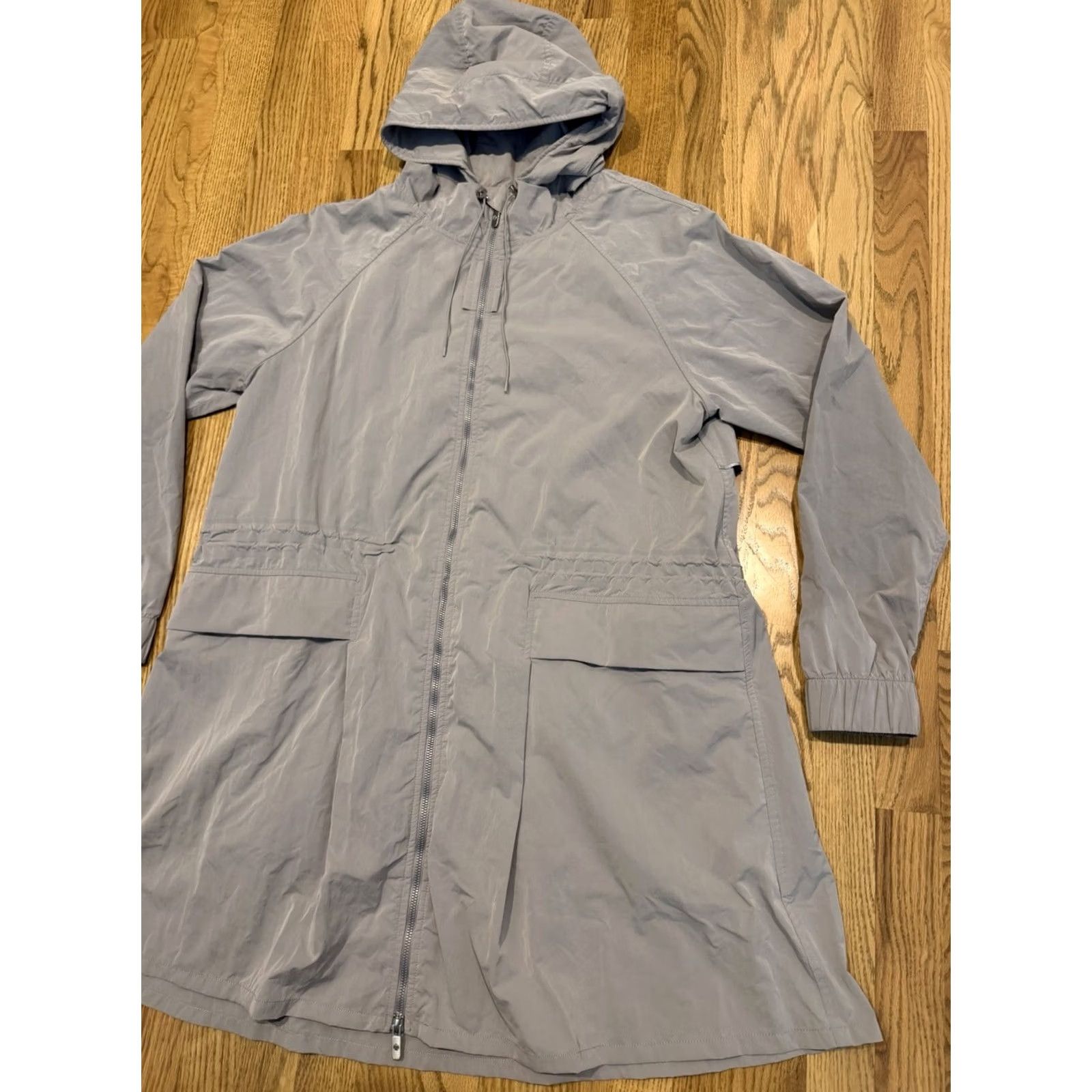Lululemon Lululemon Pack & Glyde Womens Size 12 Windbreaker Packable W4ANOS Grey Casual Jacket Size XL / US 12-14 / IT 48-50 - 7 Thumbnail