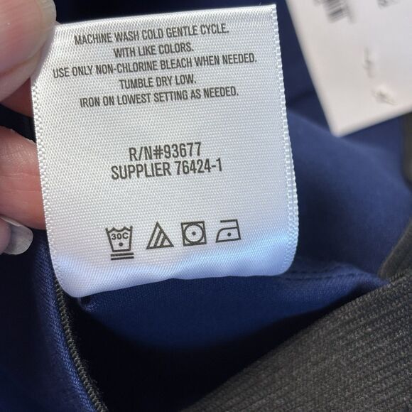 Liz Claiborne Liz Claiborne Classic Women's Pants Blue 6 Mid-rise Pull On Size 28" / US 6 / IT 42 - 8 Thumbnail