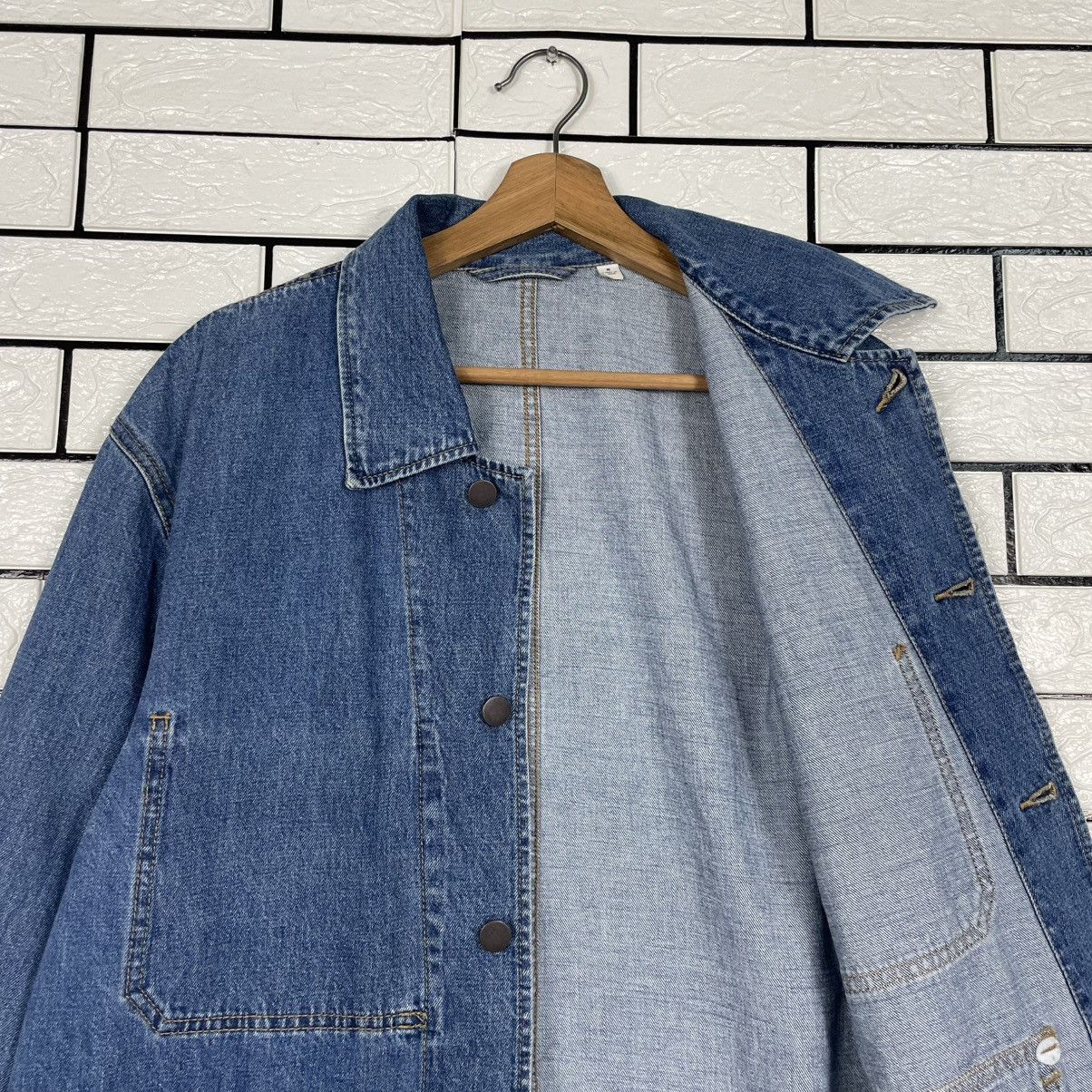 Lemaire × Uniqlo Uniqlo U Lemaire Denim Jacket Size US M / EU 48-50 / 2 - 10 Thumbnail