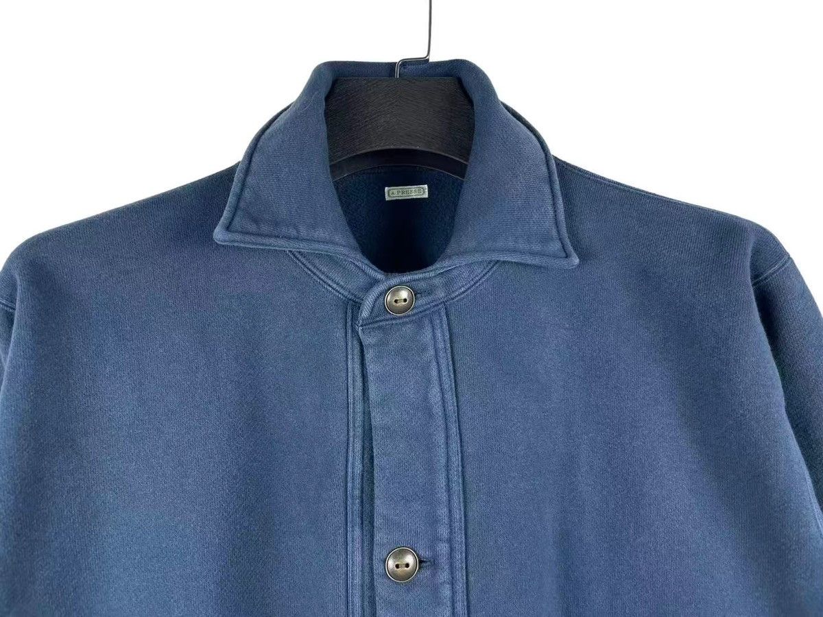 A.PRESSE A.Presse x Biotop Vintage Sweat Cardigan Size US M / EU 48-50 / 2 - 3 Thumbnail