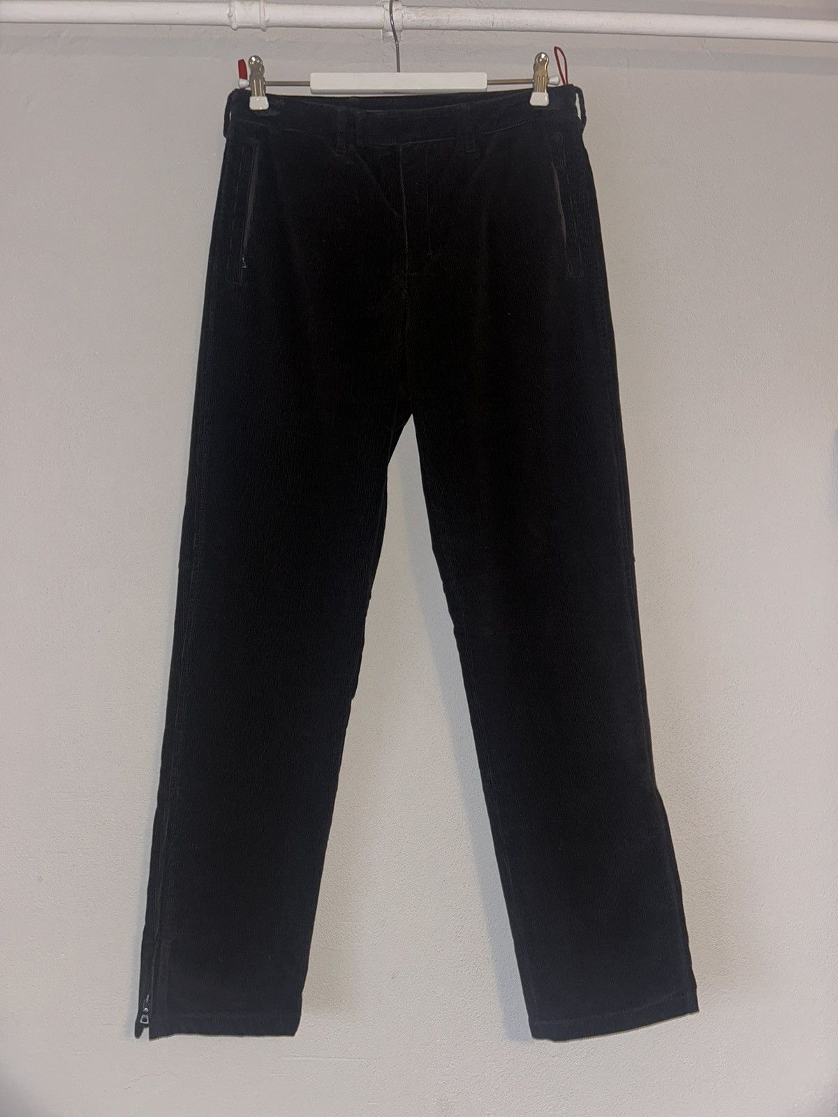 Prada Brown Corduroy Pants with Zipped Leg Openings - Size 48 Size US 32 / EU 48 - 2 Thumbnail