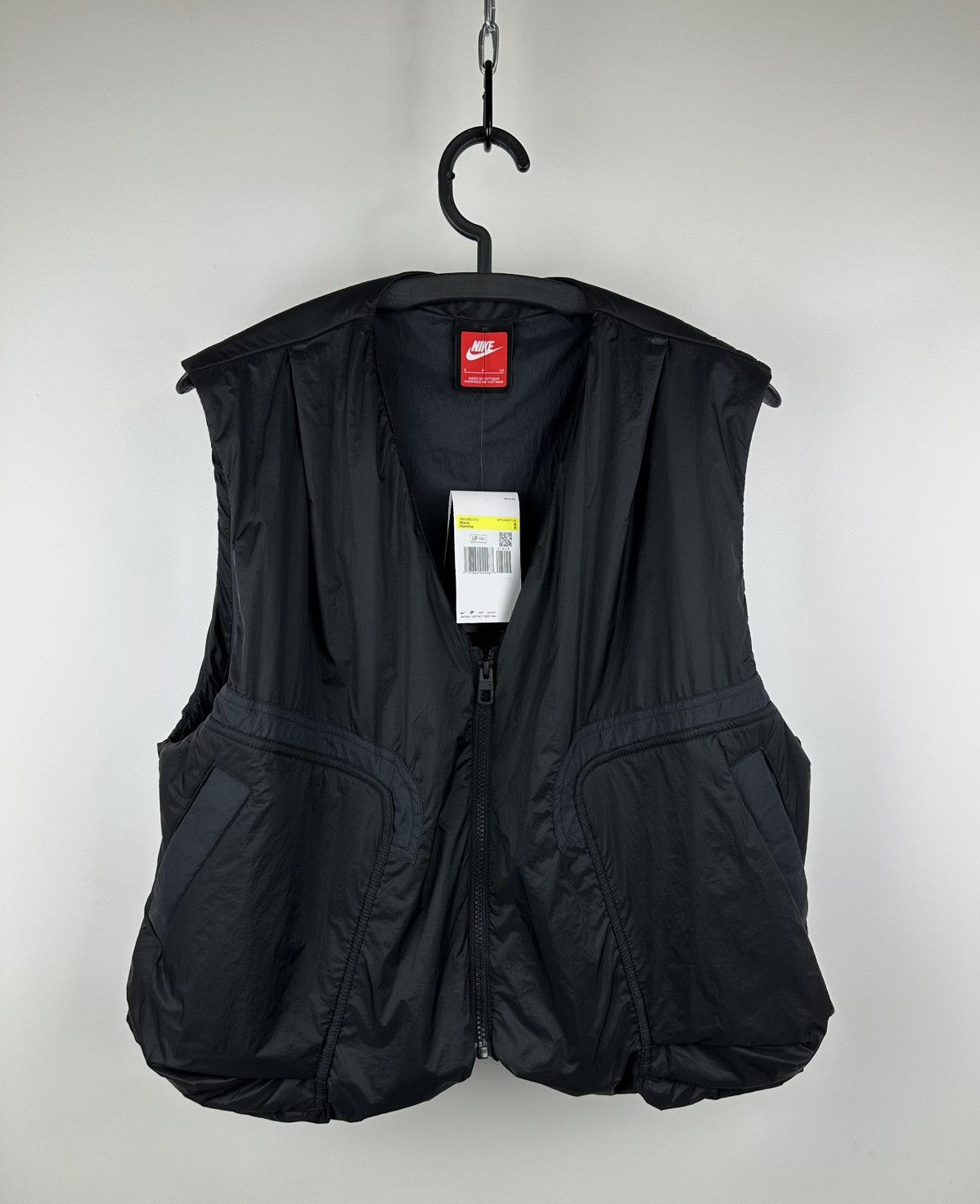 Nike Nike Tech Men's Size Small Woven Loose Fit Lightweight Vest Size US S / EU 44-46 / 1 - 1 Thumbnail