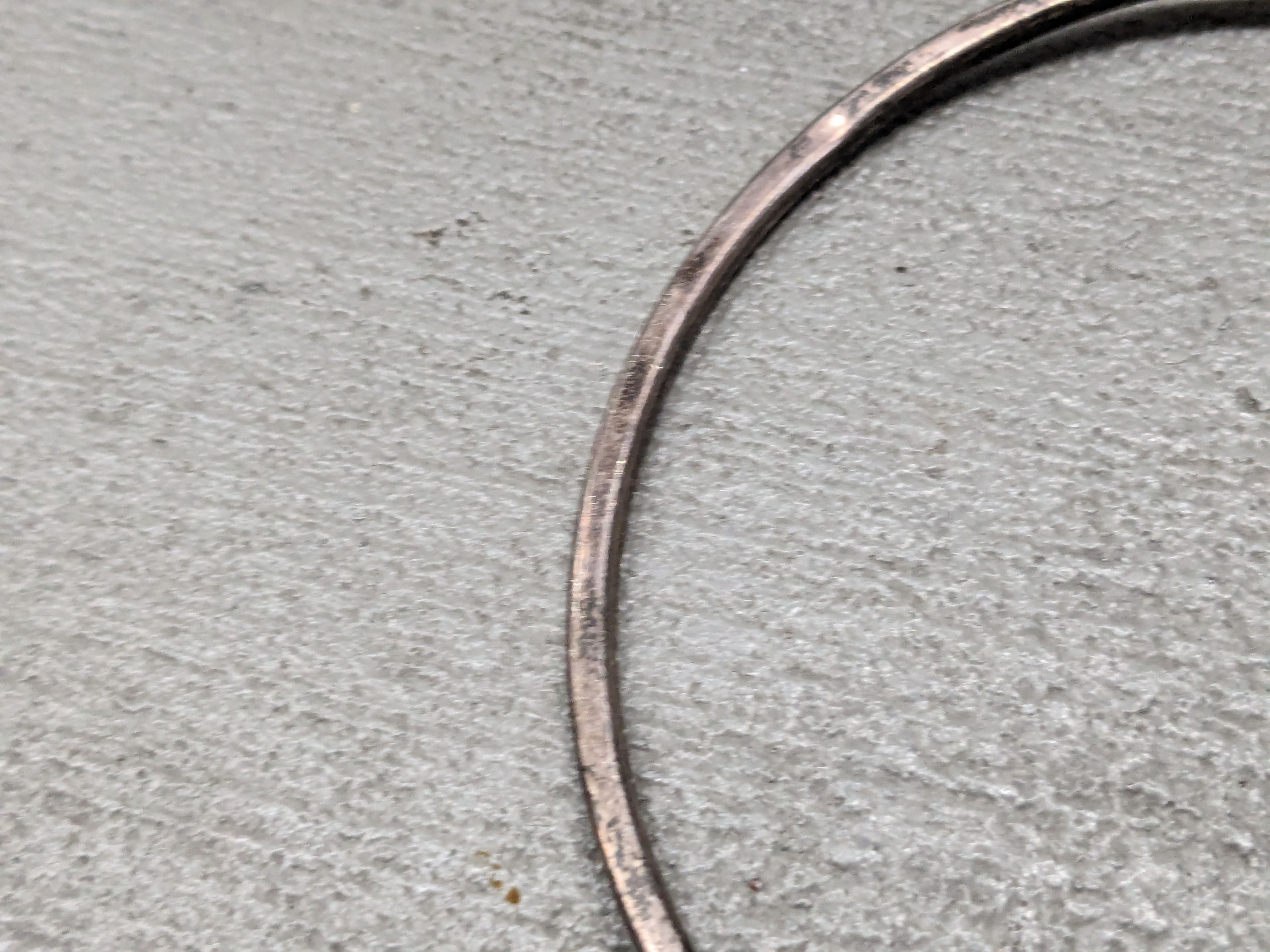 Other Vintage Sterling Silver Collar Necklace Choker 13" Y2K Size ONE SIZE - 11 Thumbnail