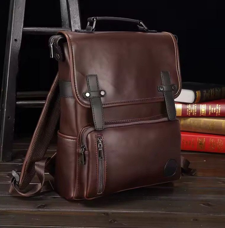 Leather Fashionable Leather Bag Size ONE SIZE - 2 Thumbnail