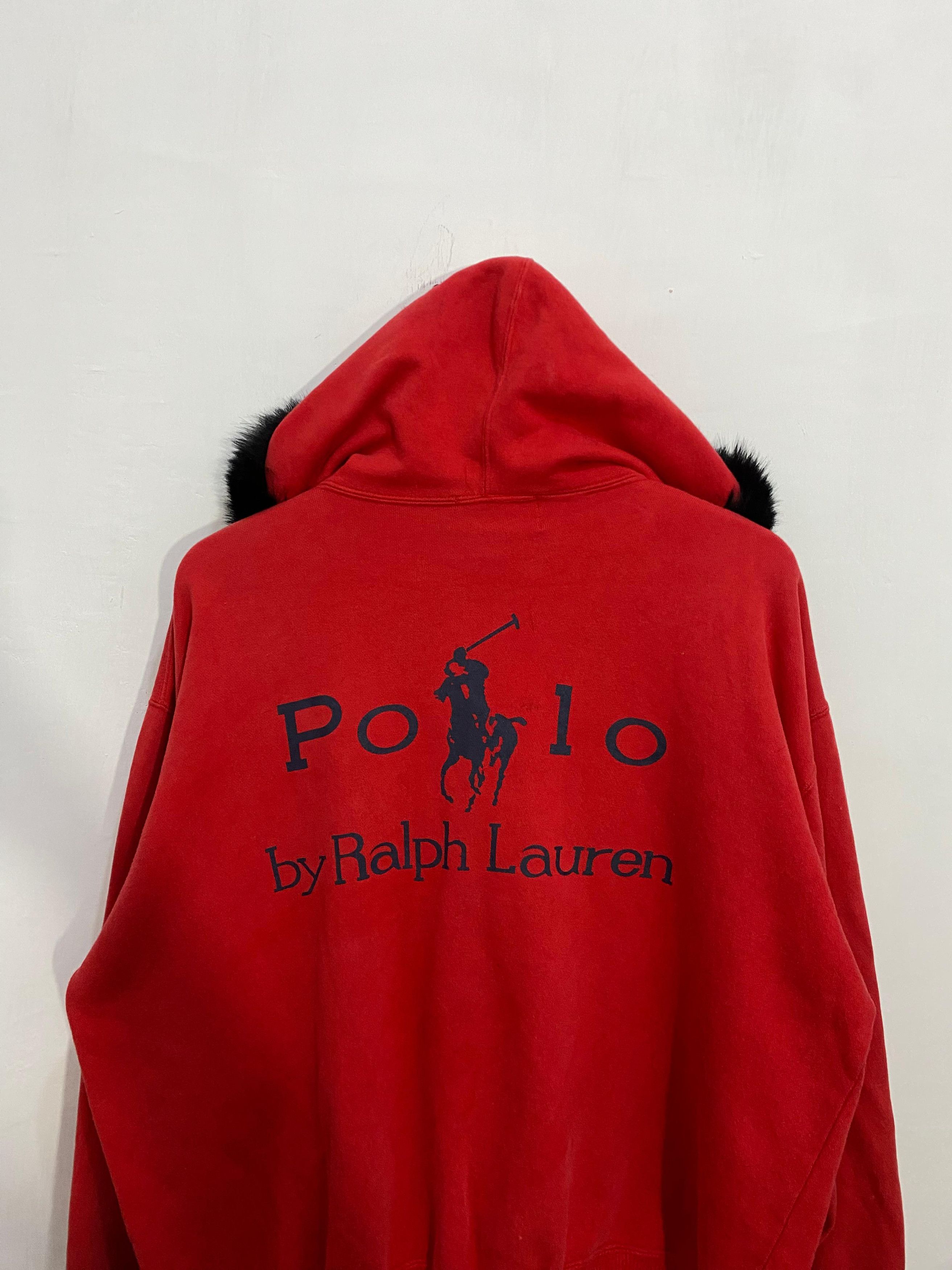Polo Ralph Lauren Polo Ralph Lauren Fur Zipper Hoodie LGB Style Size US L / EU 52-54 / 3 - 13 Thumbnail