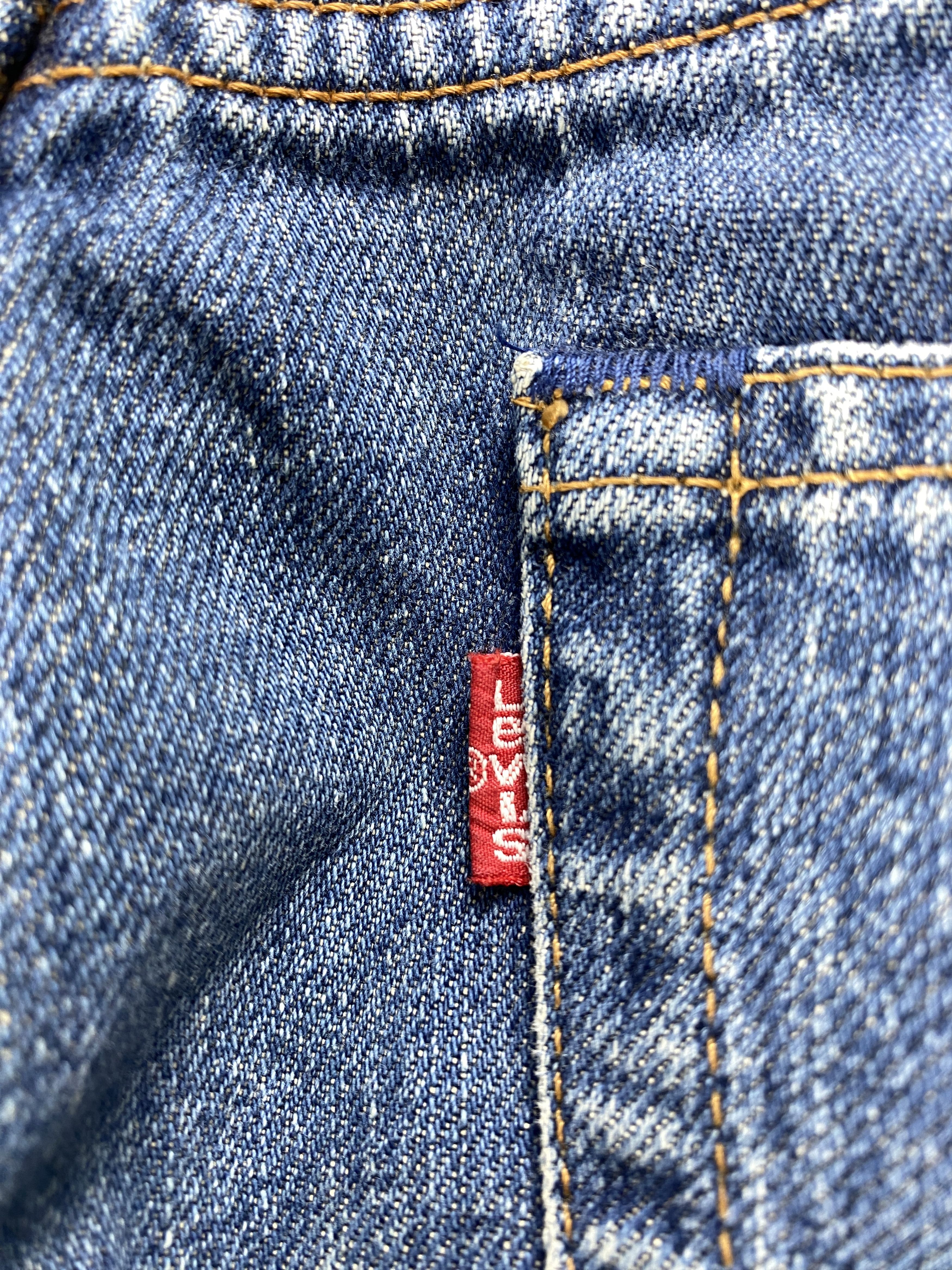 Levi's 💢 Rindem Selvedge Vintage Levi's 504 Faded Jeans CP0085 Size US 30 / EU 46 - 9 Thumbnail