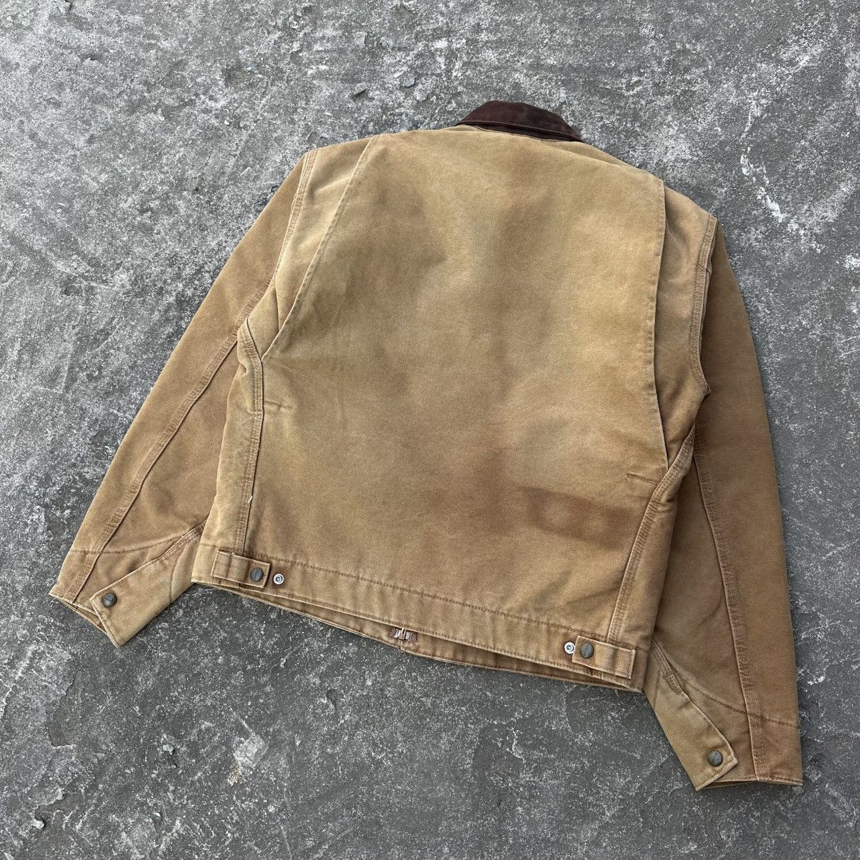 Carhartt Crazy Vintage Faded Carhartt Detroit Jacket J97 BRN Size US M / EU 48-50 / 2 - 11 Thumbnail