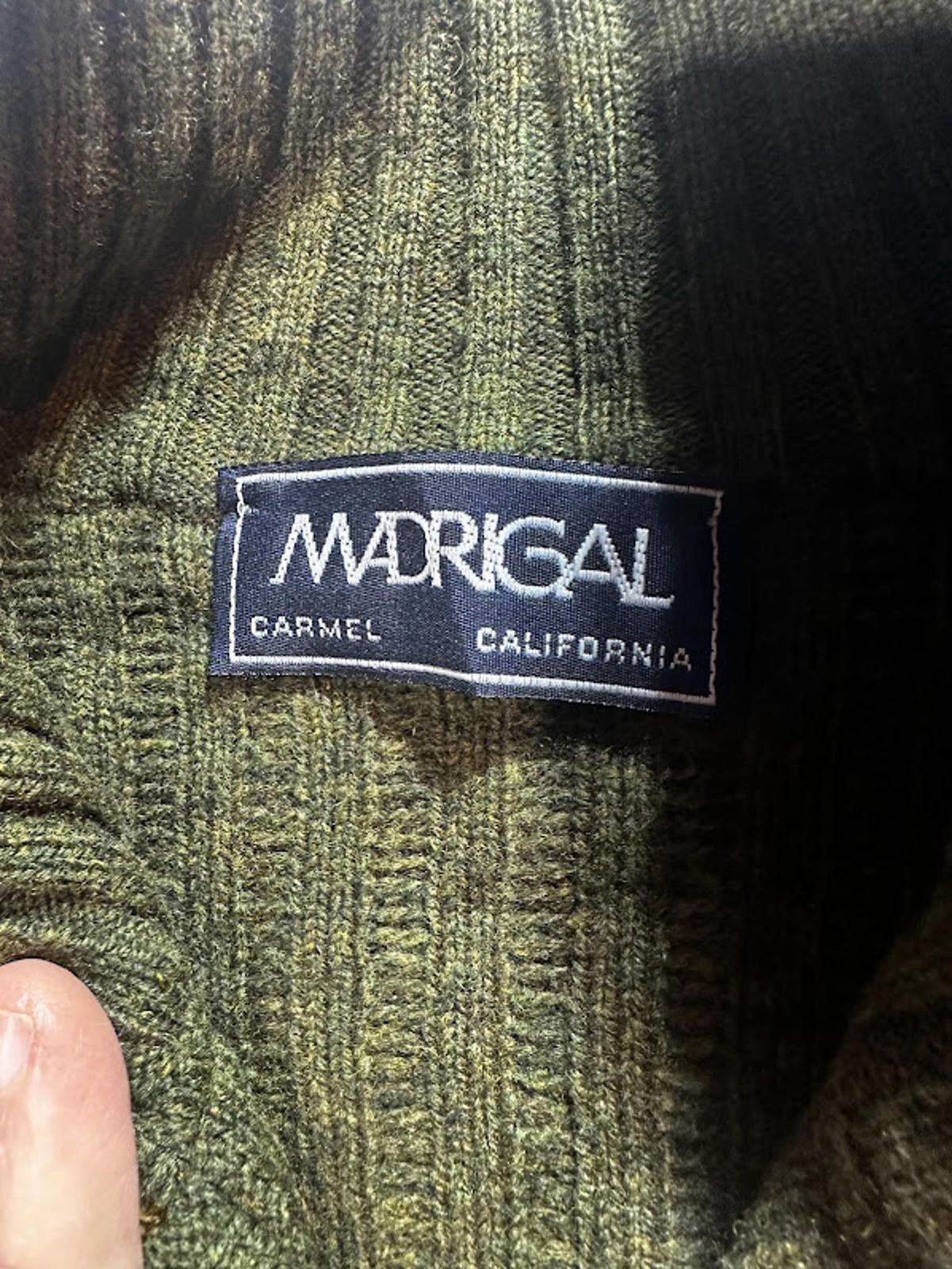 Other Madrigal Italian Wool Leather Front Cardigan Jacket M Size US M / EU 48-50 / 2 - 3 Thumbnail
