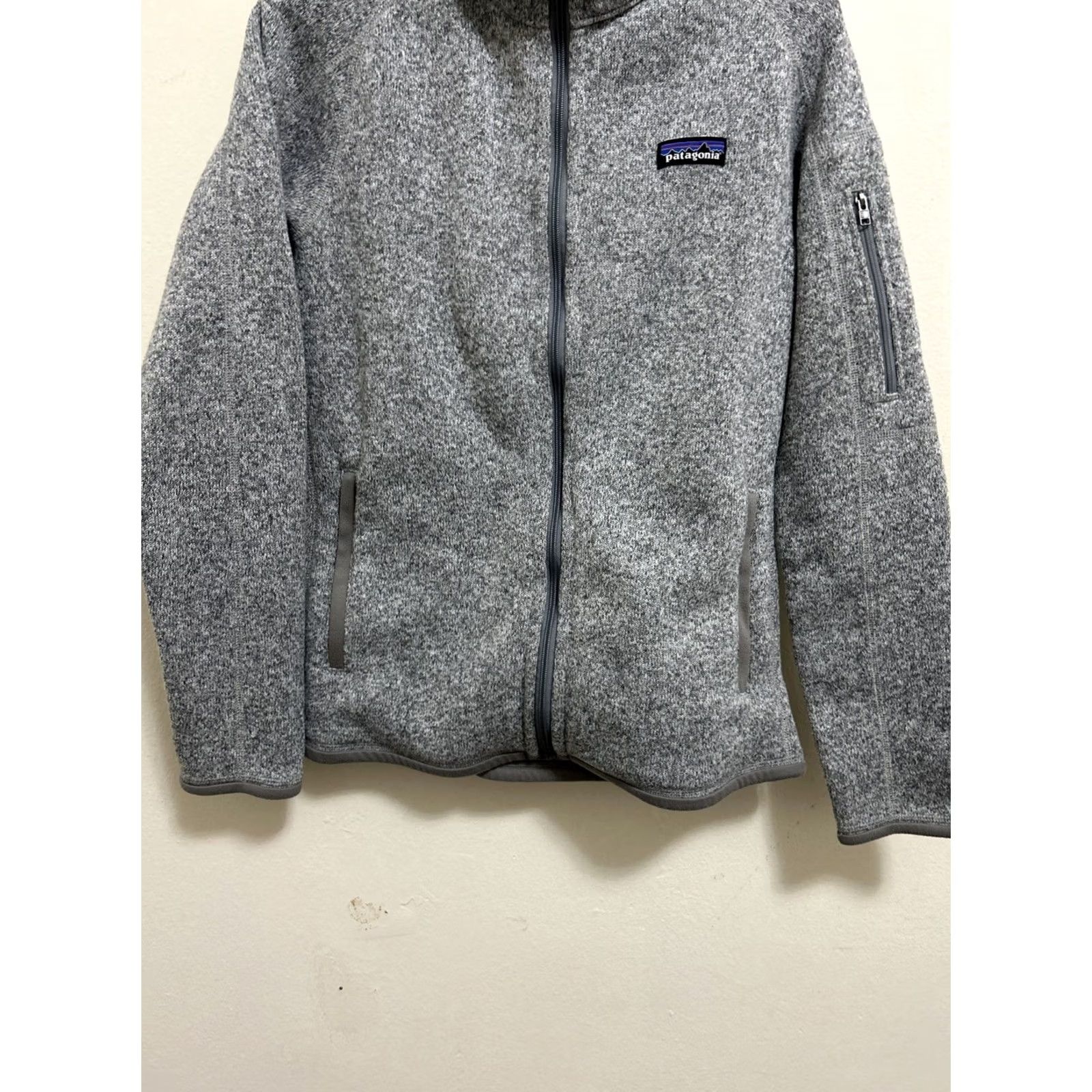 Patagonia Patagonia Better Sweater Full Zip Fleece Womens Size Small Heather Gray LS YKK Jacket Women Regular Small Sweater Outdoor Size S / US 4 / IT 40 - 3 Thumbnail
