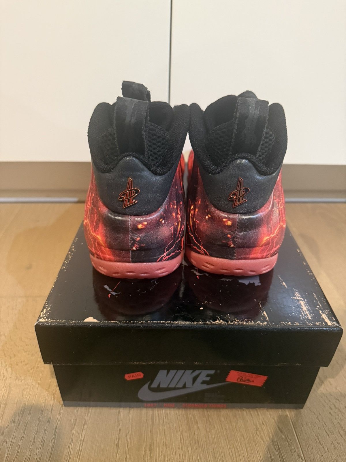Nike Size 8.5 Nike Air Foamposite One Stranger Things IR7336-001 Size US 8.5 / EU 41-42 - 4 Thumbnail