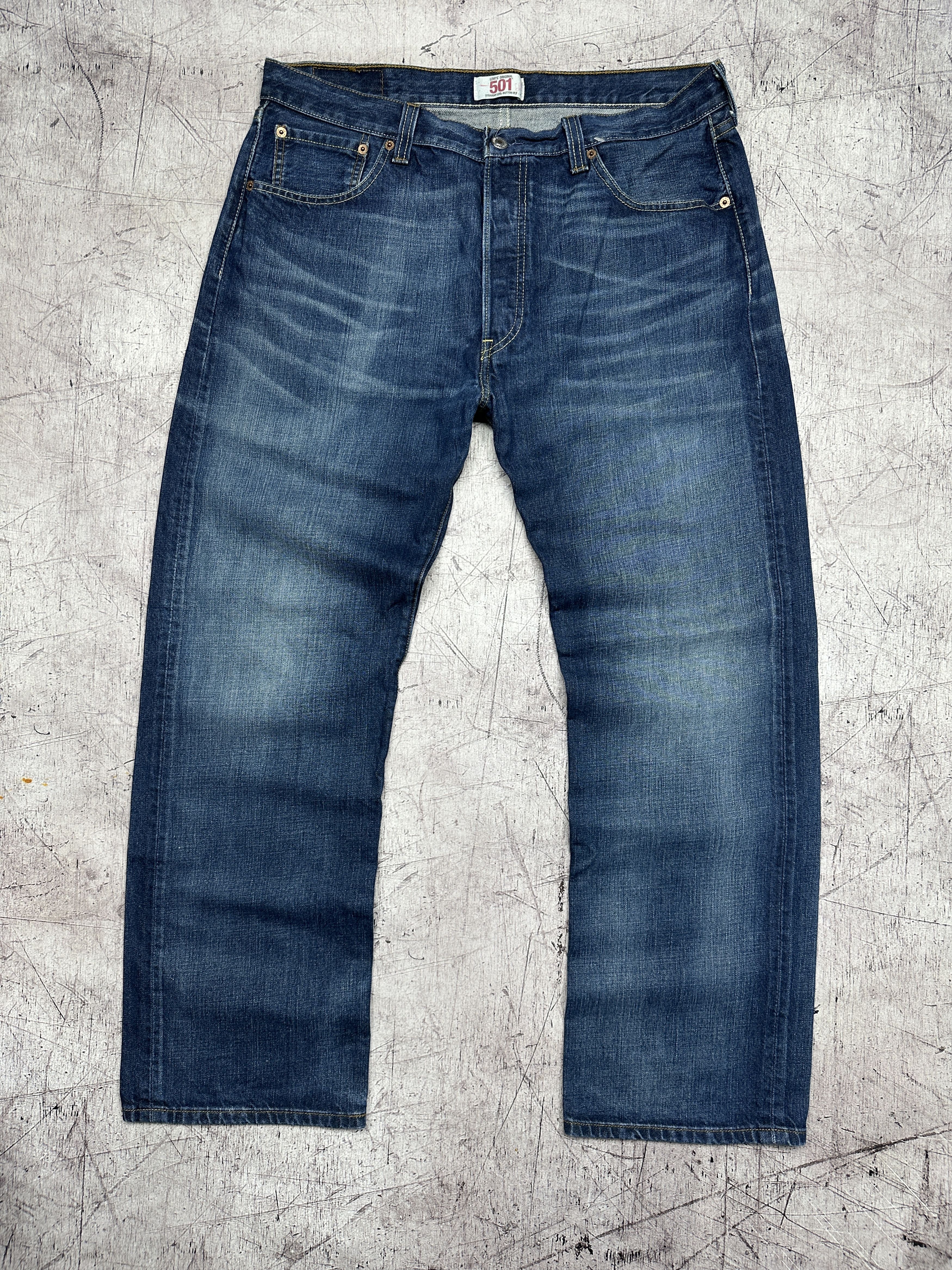 Levi's Levi's 501 Mens Denim Pants Jeans Size 36 x 30 Size US 36 / EU 52 - 6 Thumbnail