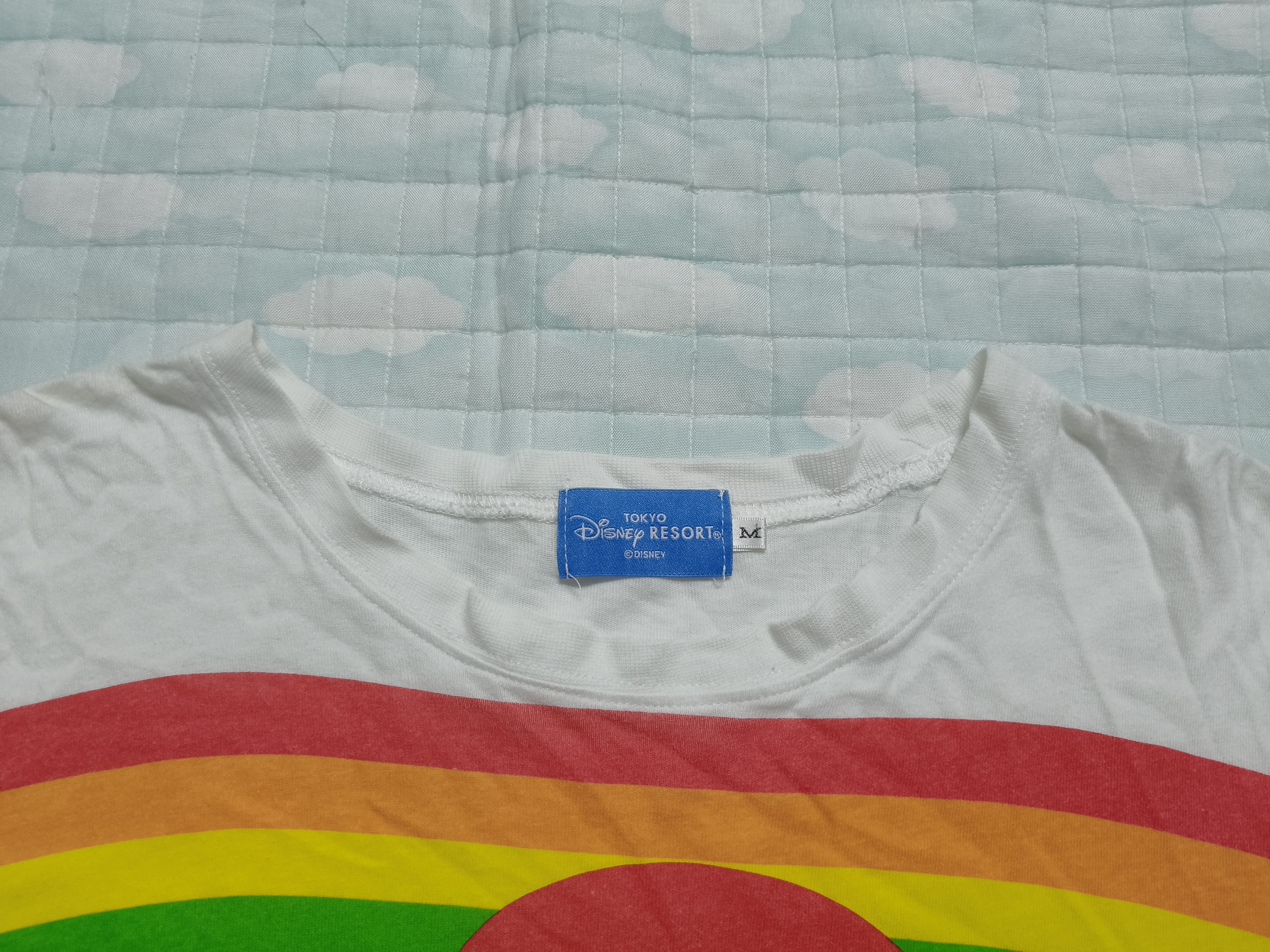 Disney Mickey Rainbow Shirt Size M / US 6-8 / IT 42-44 - 3 Thumbnail