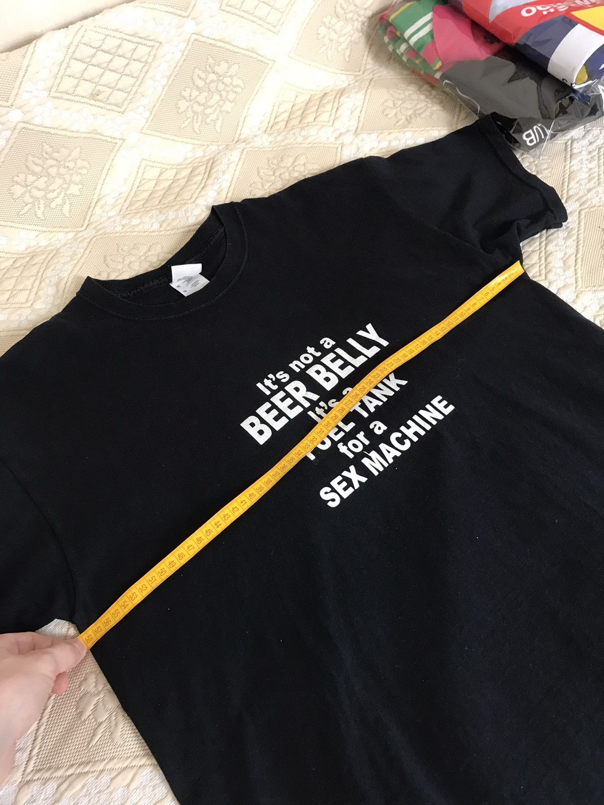 Vintage 🔥 Vintage Sex Machine Beer Belly Y2K Streetwear T Shirt Size US XL / EU 56 / 4 - 10 Thumbnail