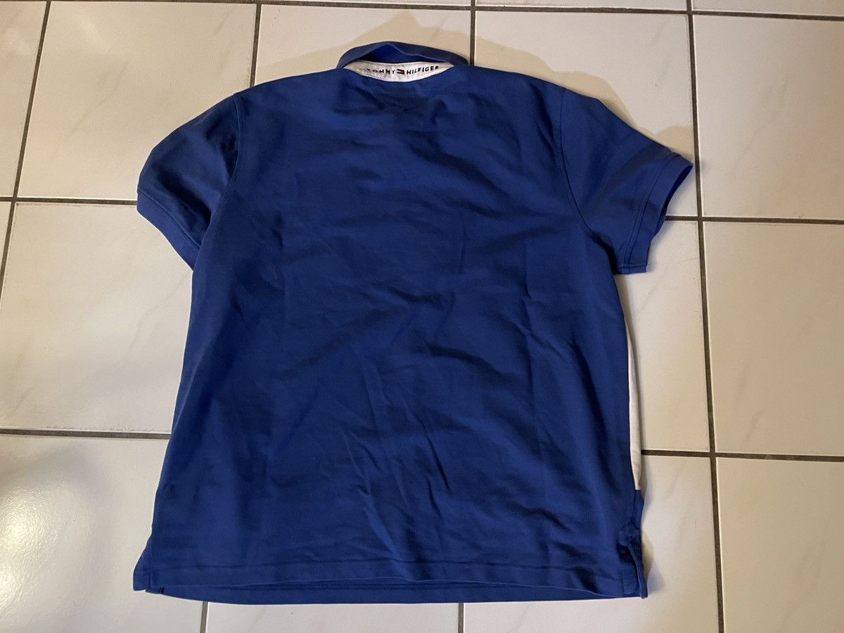 Tommy Hilfiger Tommy Hilfiger Royal Blue Gray Indianapolis Colts Polo Shirt Size US XXL / EU 58 / 5 - 7 Thumbnail