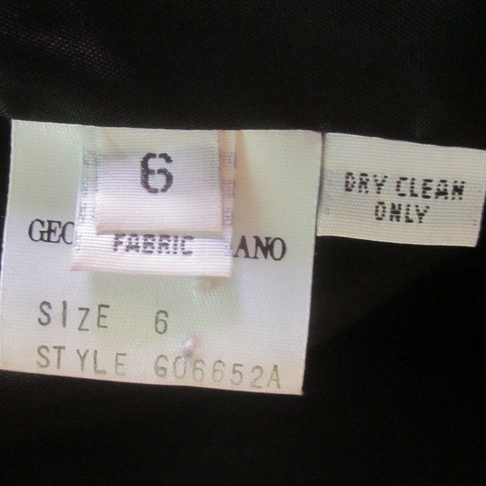Georges Marciano Georges Marciano Womens Size 6 Vintage 80's Double Breasted Blazer Jacket Size S / US 4 / IT 40 - 7 Thumbnail