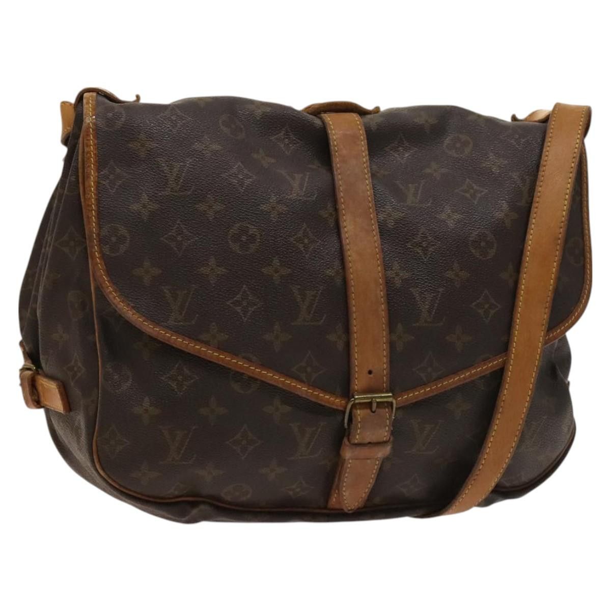 Louis Vuitton LOUIS VUITTON Monogram Saumur 35 Shoulder Bag M42254 Size ONE SIZE - 1 Thumbnail