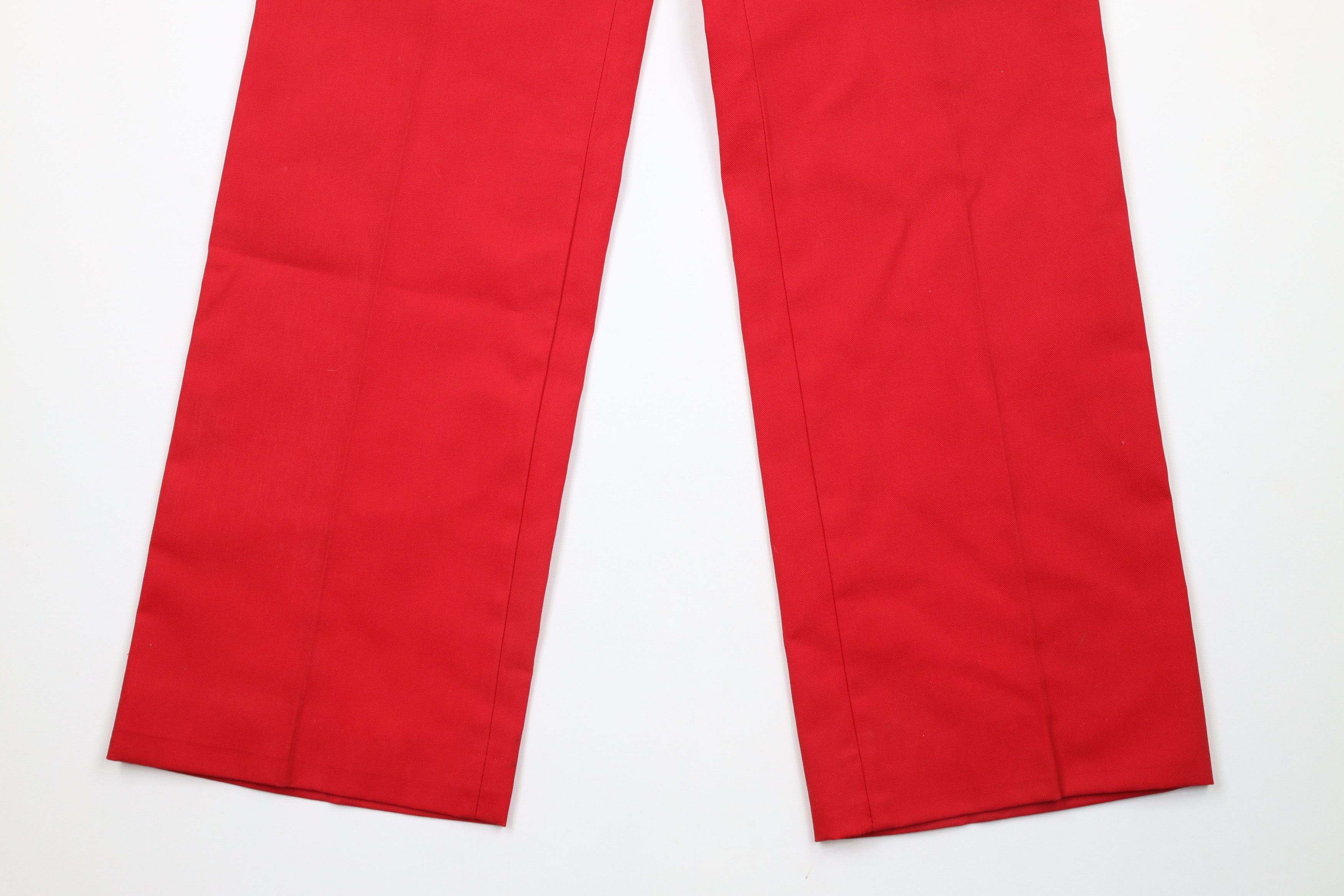 Vintage Deadstock Vintage 70s Streetwear Bottoms Chino Pants Red USA Size US 30 / EU 46 - 4 Thumbnail