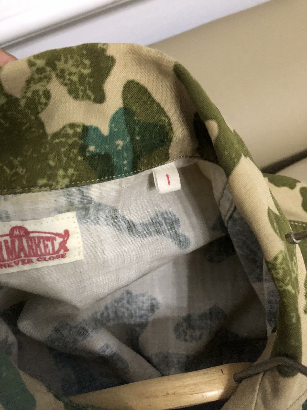 HOLLYWOOD RANCH MARKET × Japanese Brand Vintage HR Market Overshirt Frog Camo Size US S / EU 44-46 / 1 - 10 Thumbnail