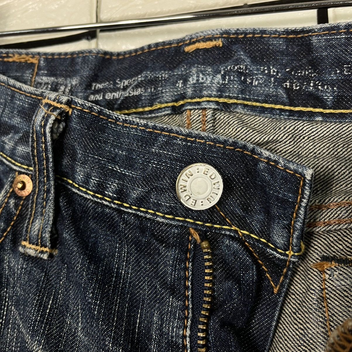 Japanese Brand Vintage Edwin Lot 503 Flare Denim Size 34" / US 12 / IT 48 - 18 Thumbnail