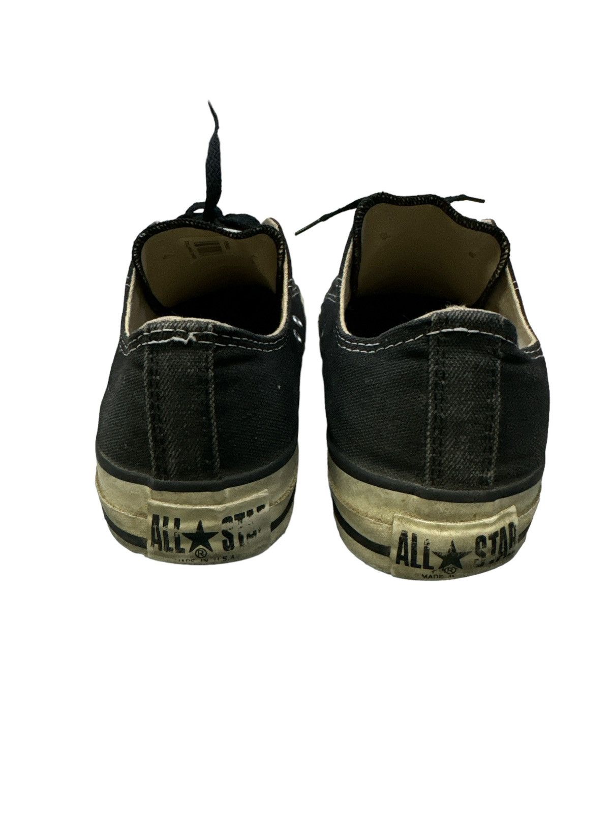Converse × Vintage VTG CONVERSE MADE IN USA TRASHED DISTRESSED LOW-TOP SHOES Size US 8.5 / EU 41-42 - 4 Thumbnail