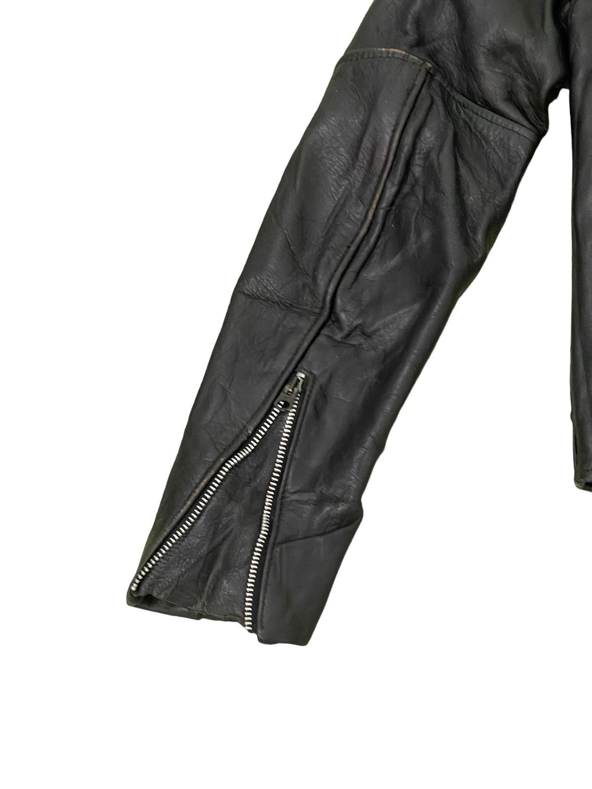 Genuine Leather Cafe Racer Vanson Leathers USA Leather Jacket 3🟦 Size US S / EU 44-46 / 1 - 16 Thumbnail