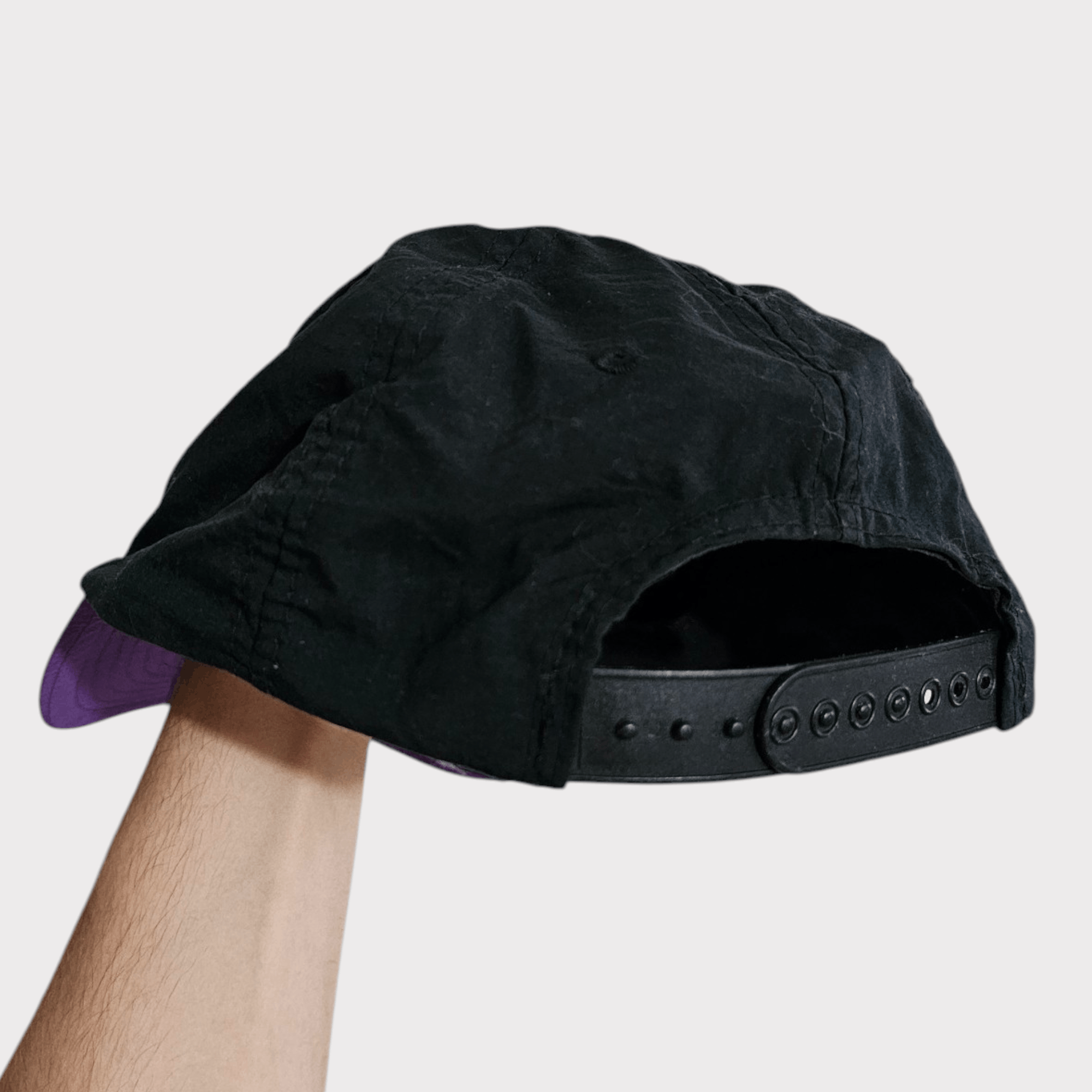 Nike Nike Vintage 90's Purple Hat Size ONE SIZE - 5 Thumbnail