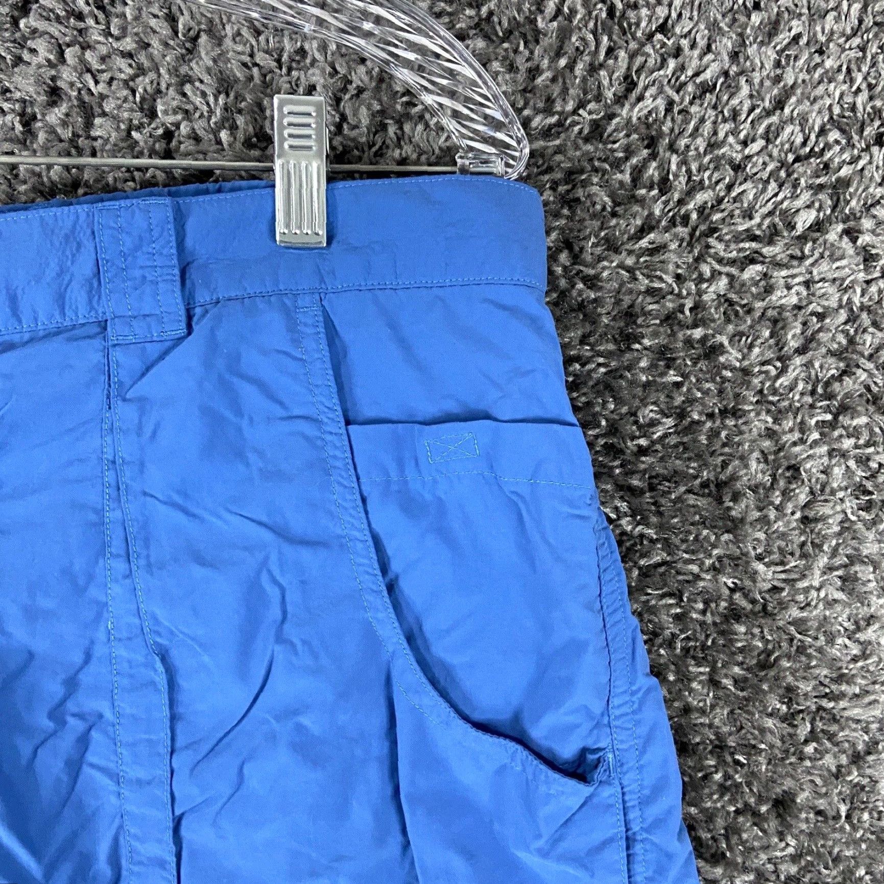 ExOfficio ExOfficio Blue Cargo Shorts Adult Large Mens Size US 33 - 3 Thumbnail